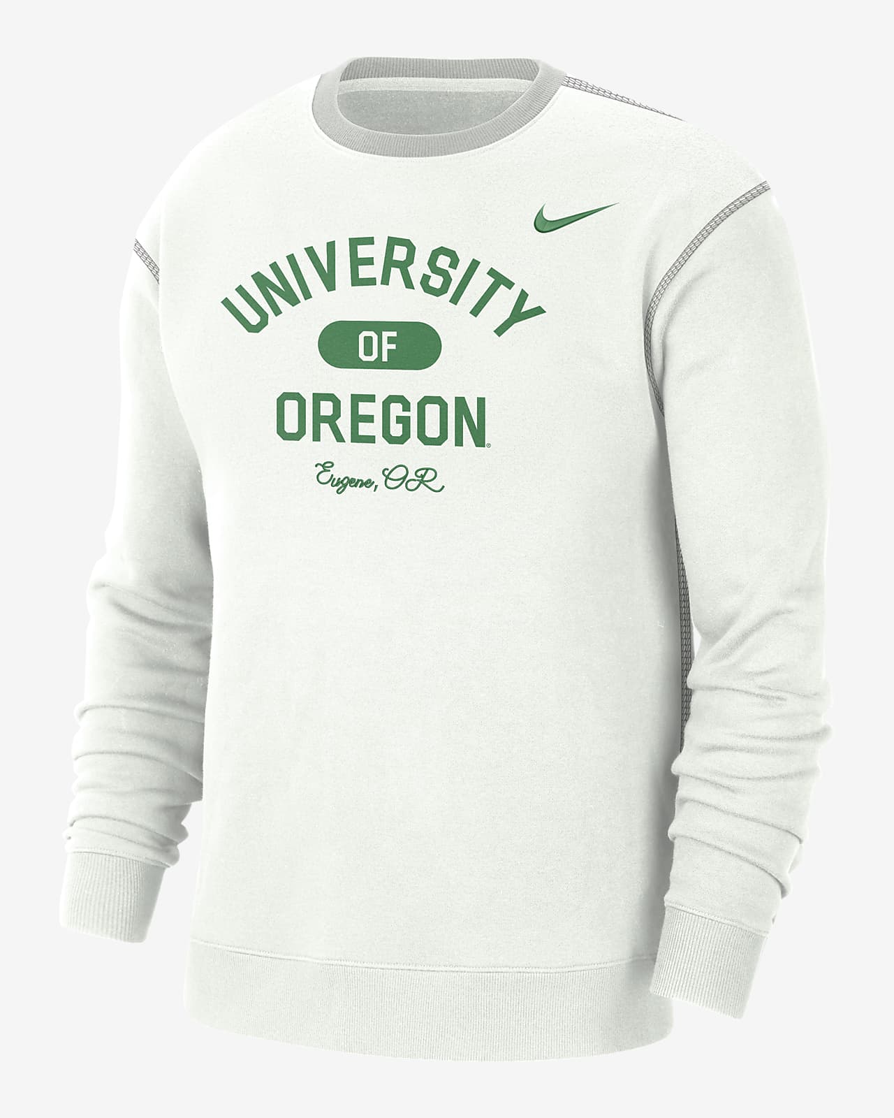 Oregon Men's Nike College Crew-Neck Top