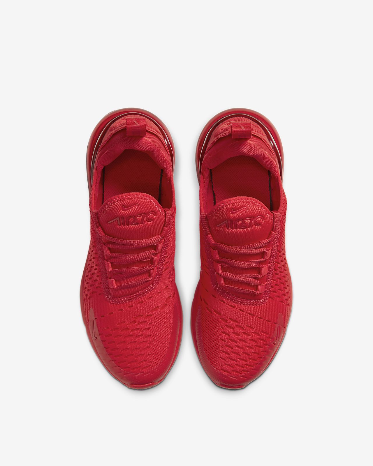 solid red nike shoes