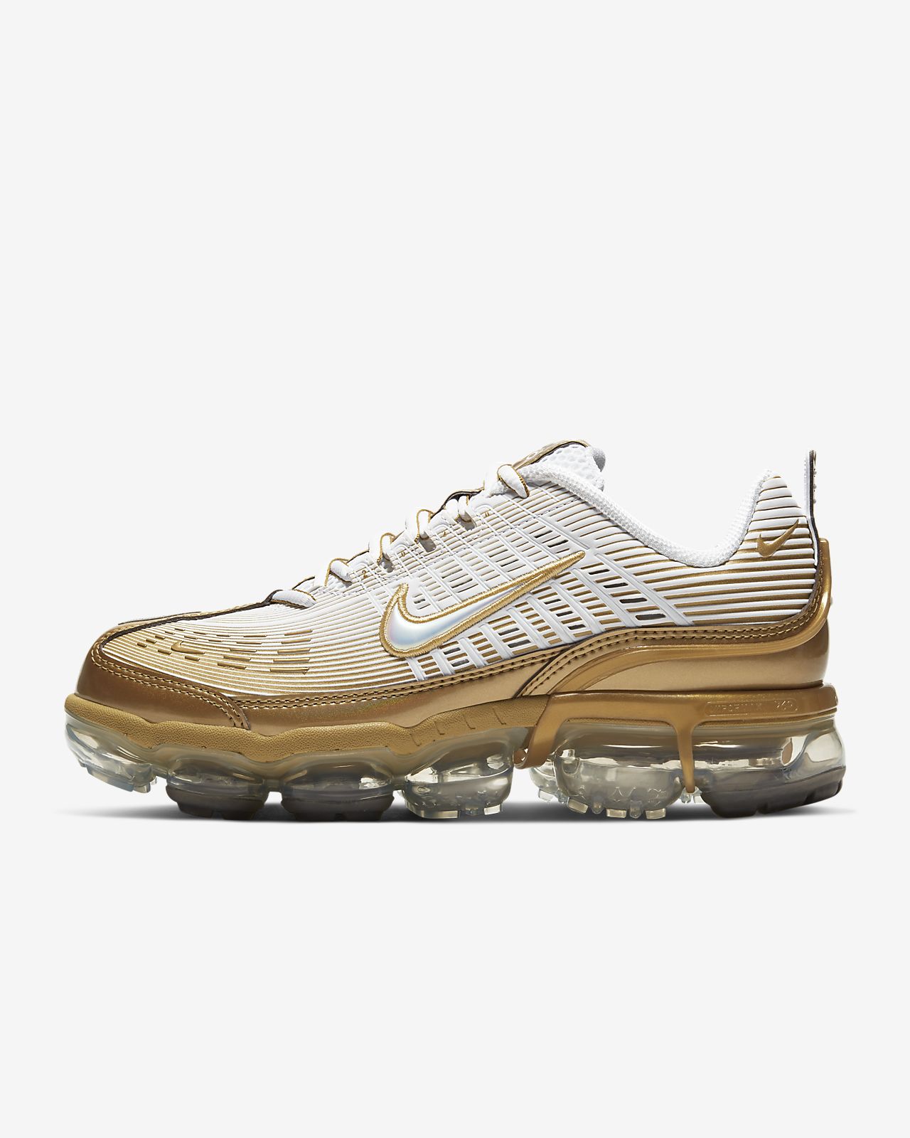 nike vapormax weiß gold