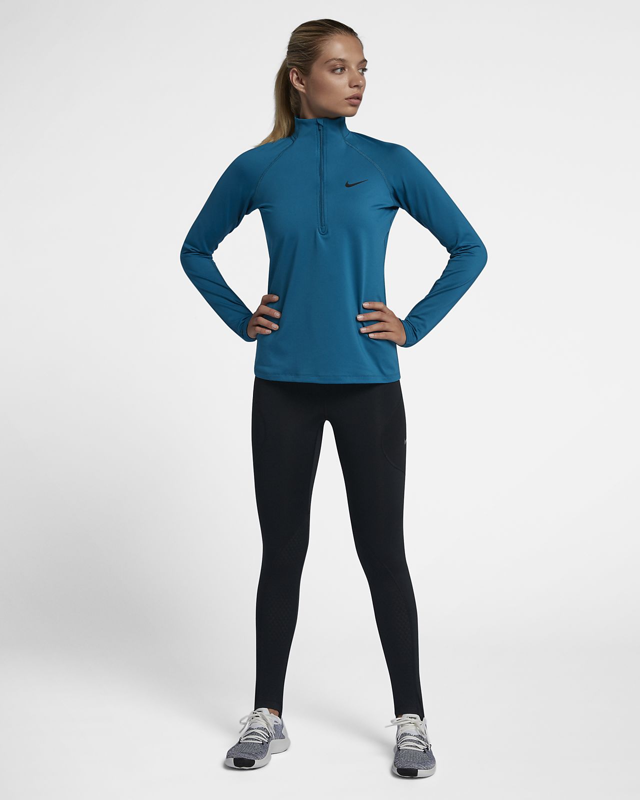 nike light blue leggings