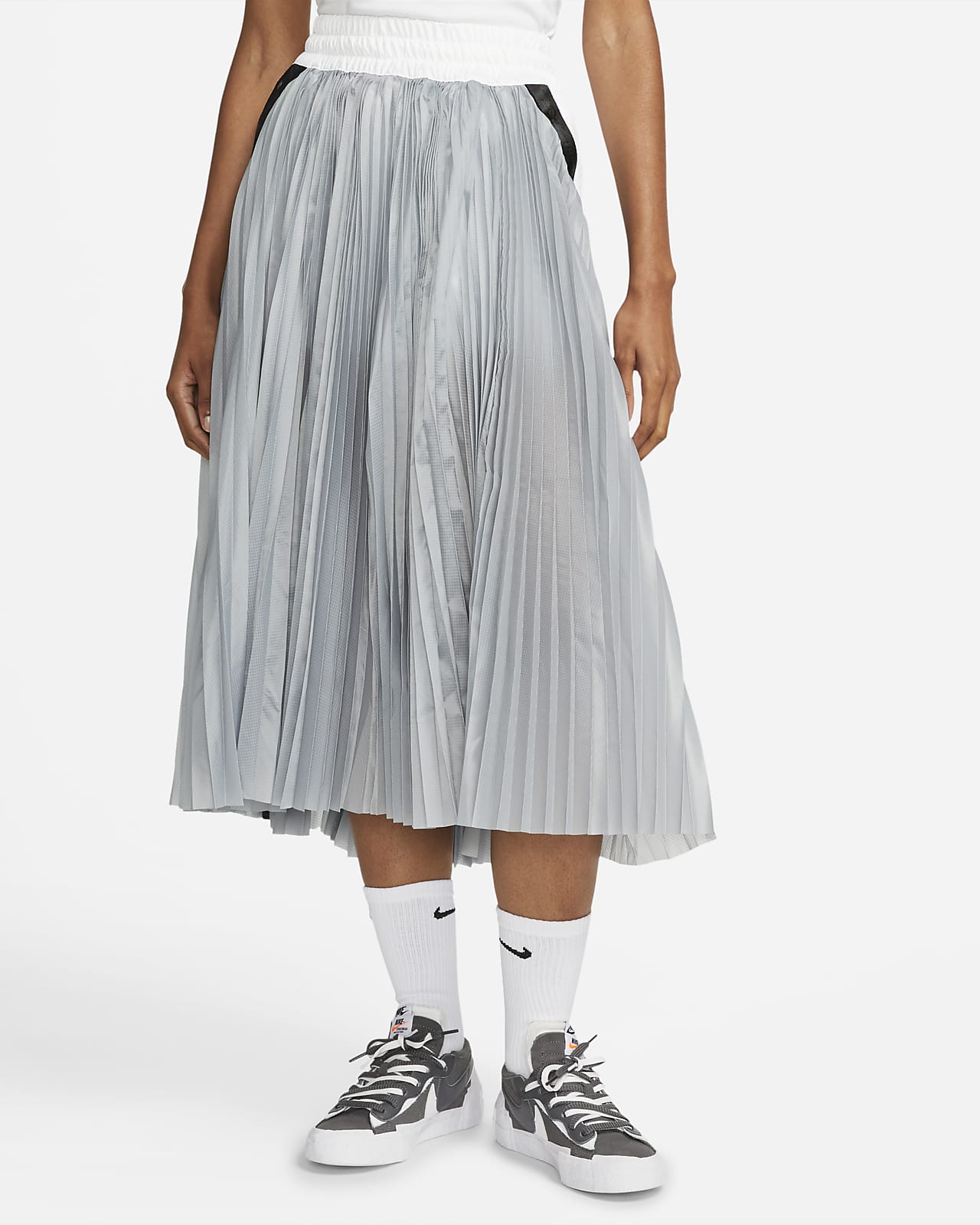 Nike x sacai-nederdel til kvinder