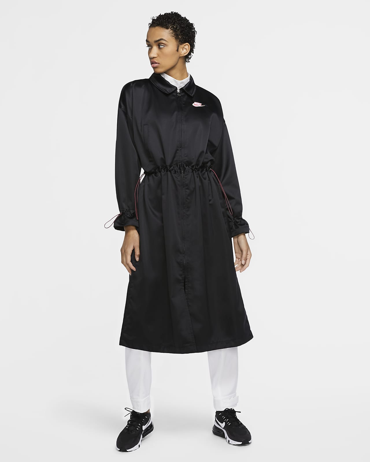 nike womens long jacket