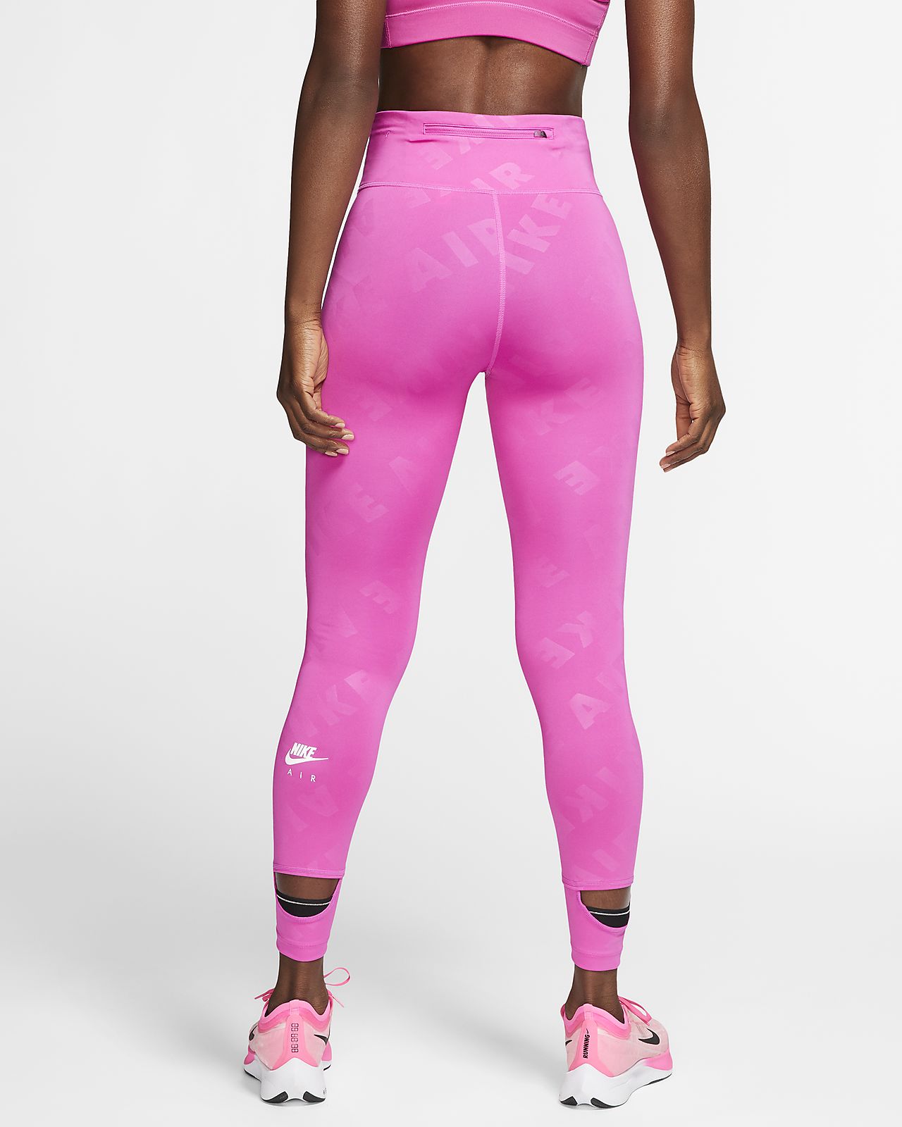 pink running tights