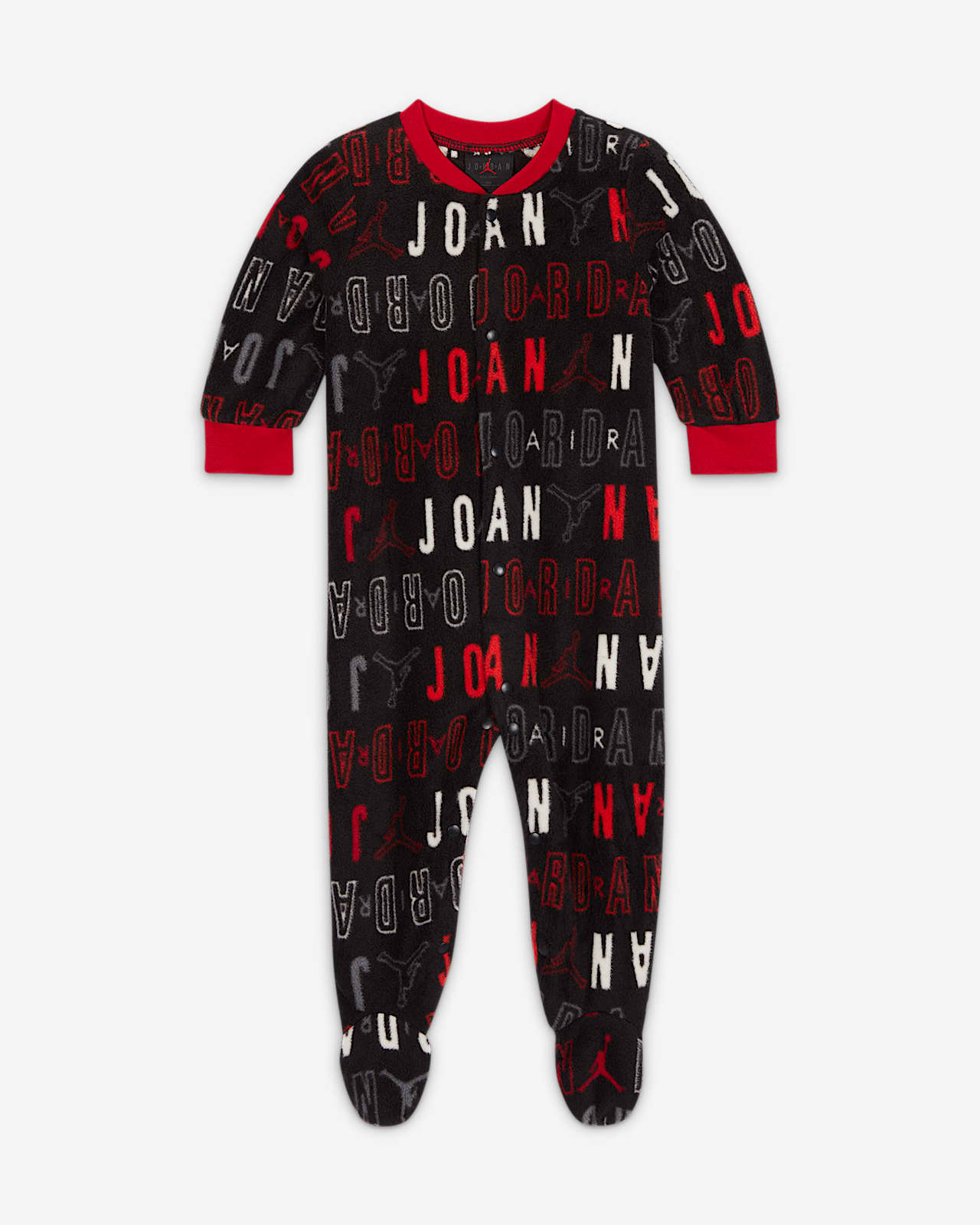 Air Jordan Stacked Footed Overalls Baby (3⁠6M) Overalls. Nike IE
