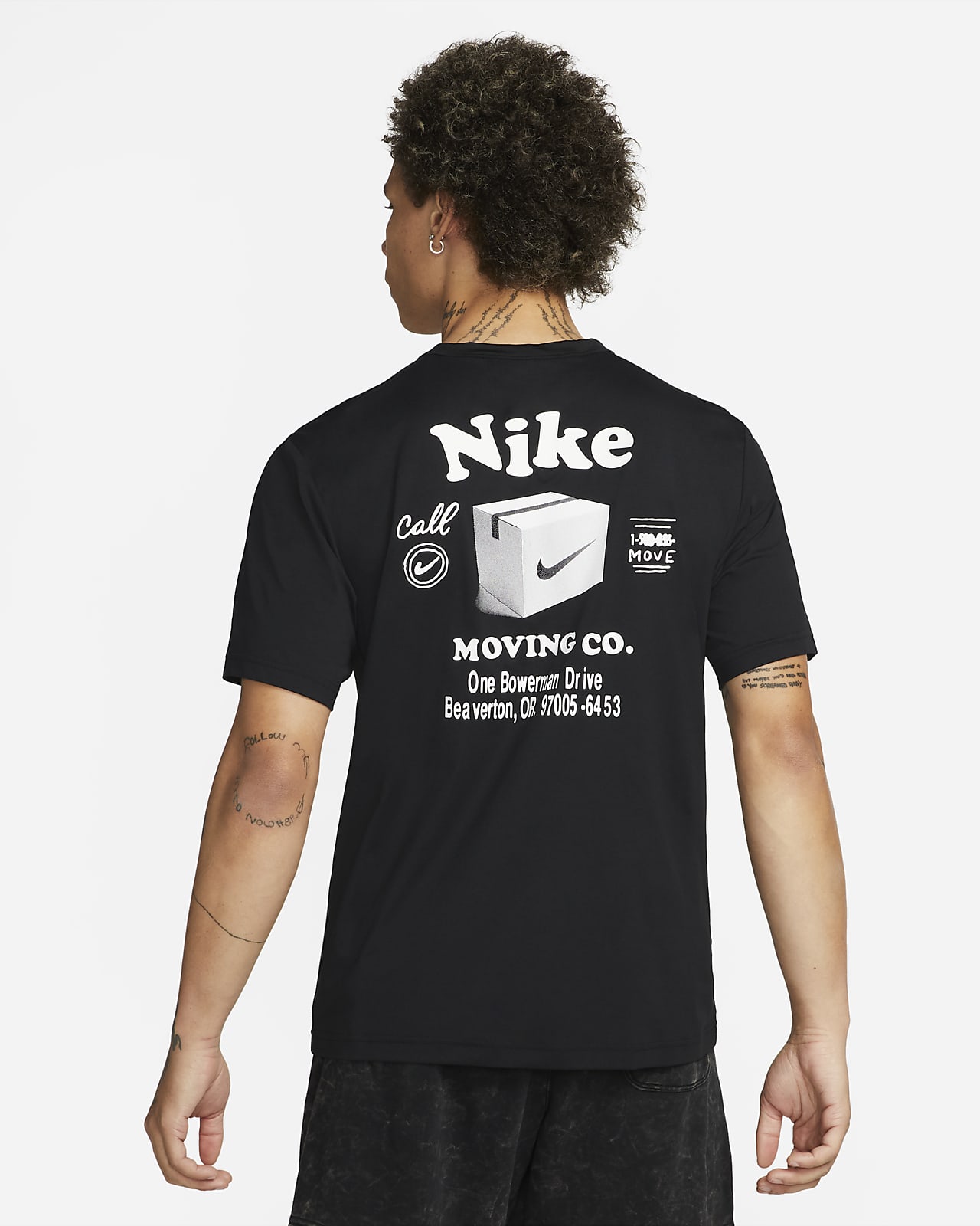 เสื้อฟิตเนสแขนสั้นผู้ชาย Nike Dri-FIT UV Hyverse