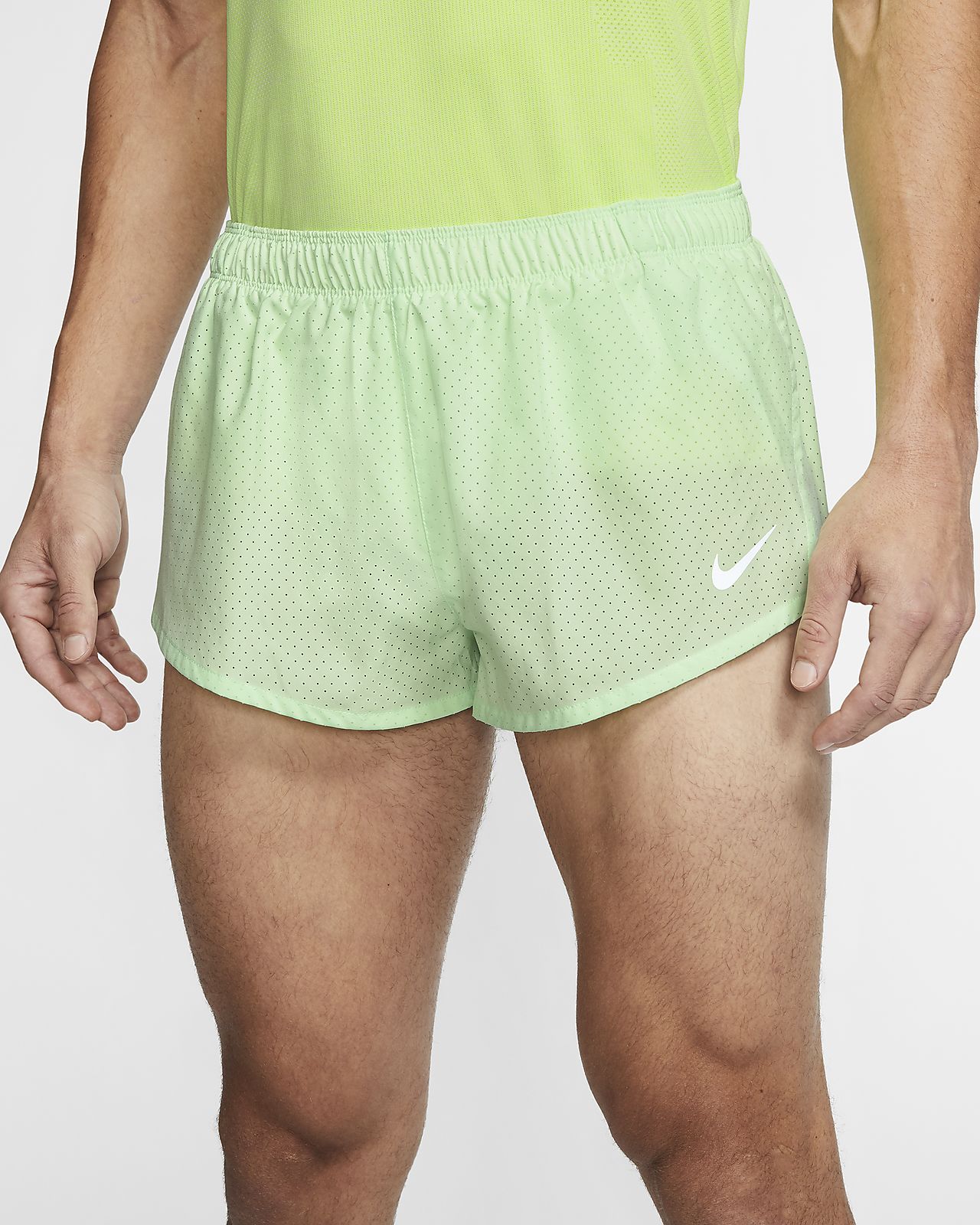 green nike shorts mens