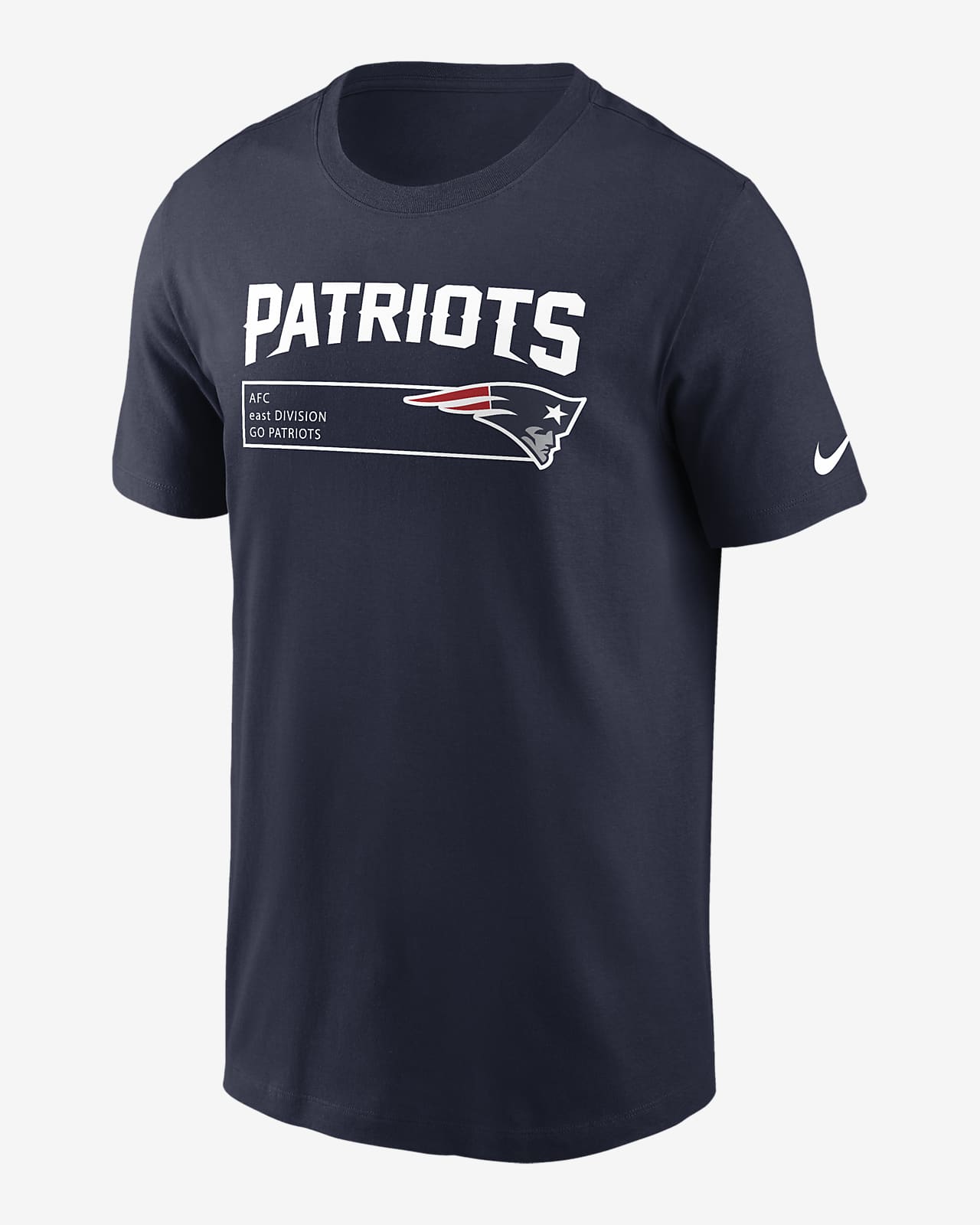 New England Patriots Division Essential Men's Nike NFL T-Shirt