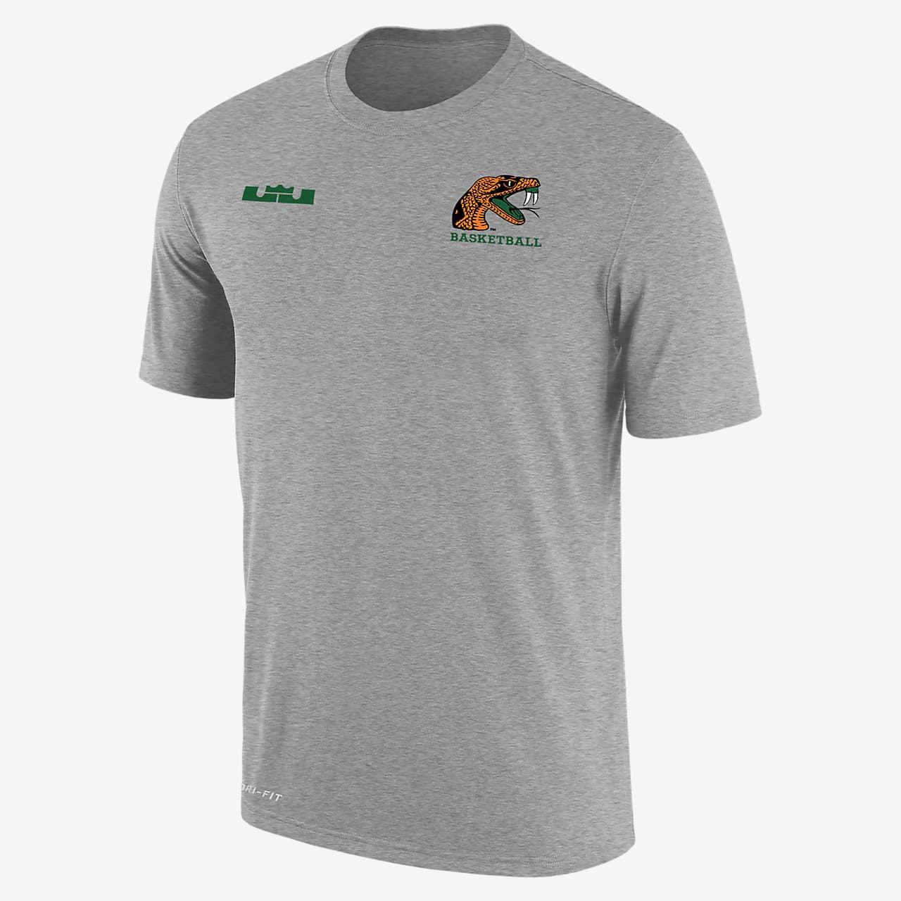 Playera de básquetbol para hombre LeBron College Dri-FIT (FAMU). Nike.com