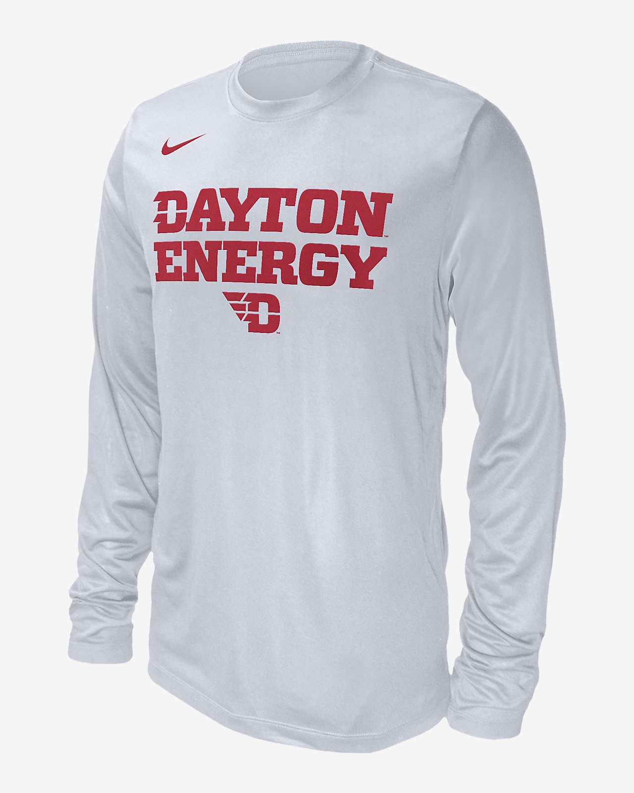 Playera de manga larga universitaria Nike para hombre Dayton