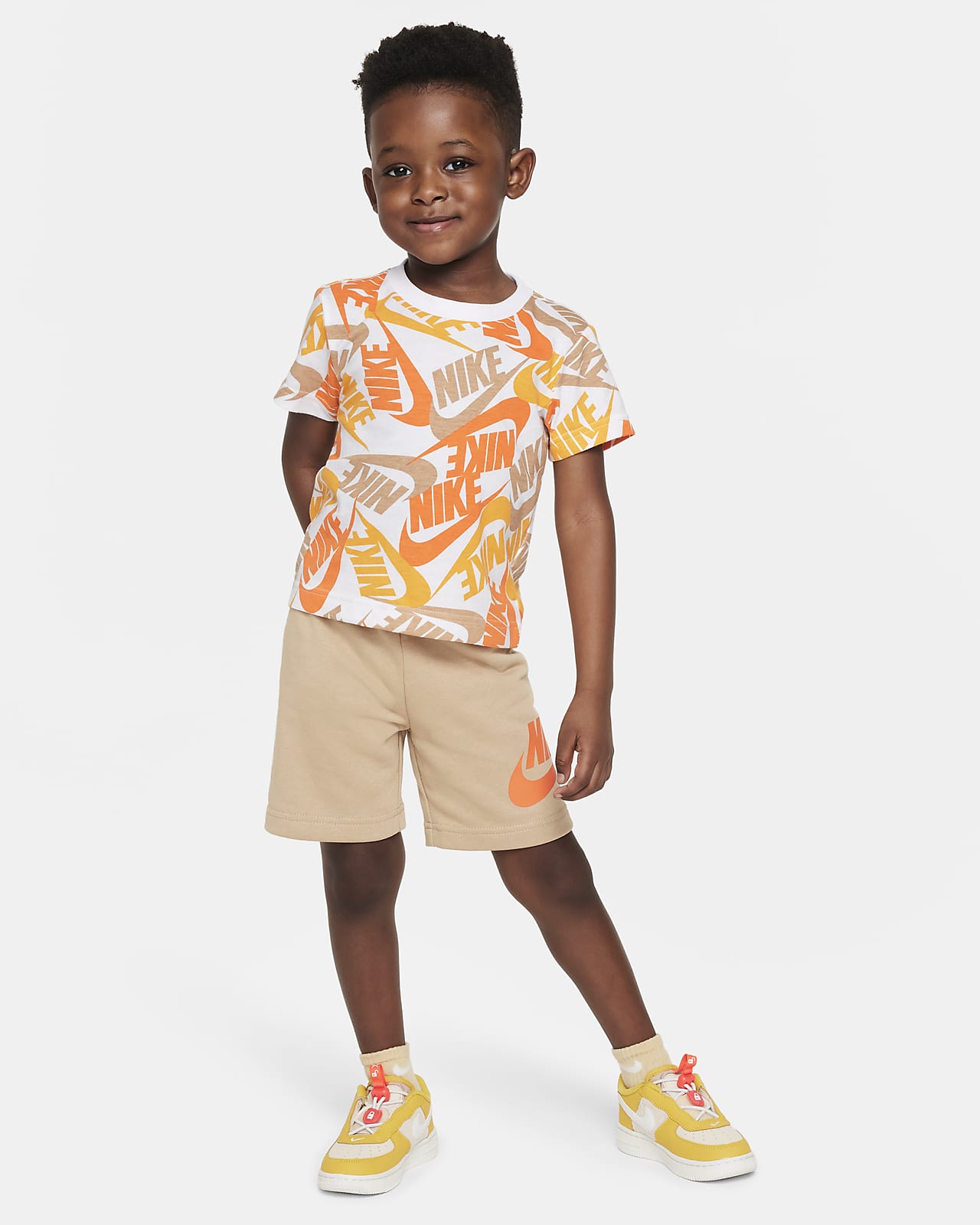 Nike Futura Toss Toddler Shorts Set. Nike.com