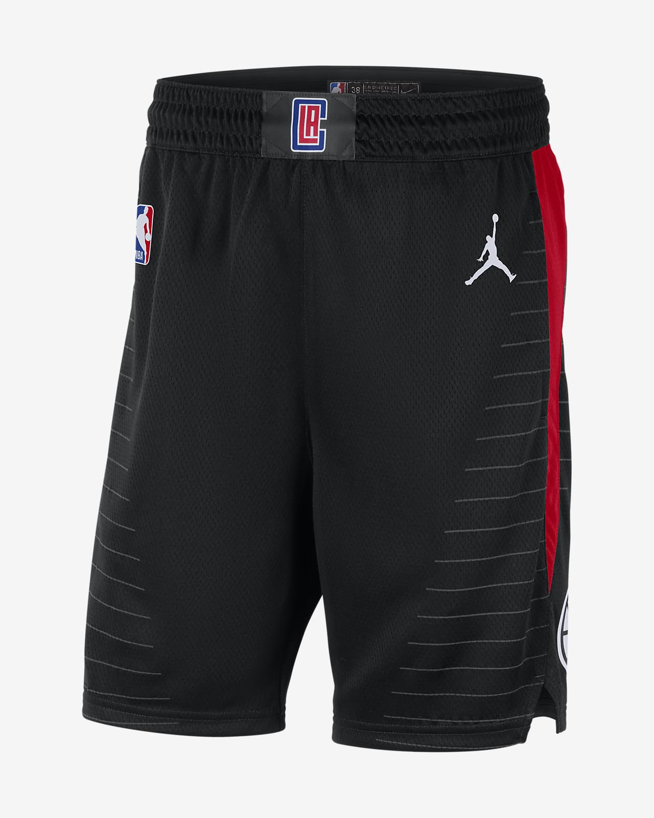 Clippers Statement Edition 2020 Men's Jordan NBA Swingman Shorts. Nike MA