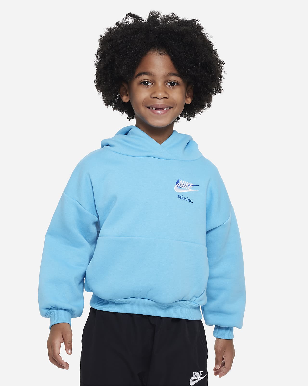 Nike Sportswear Icon Fleece Pullover Little Kids' Hoodie