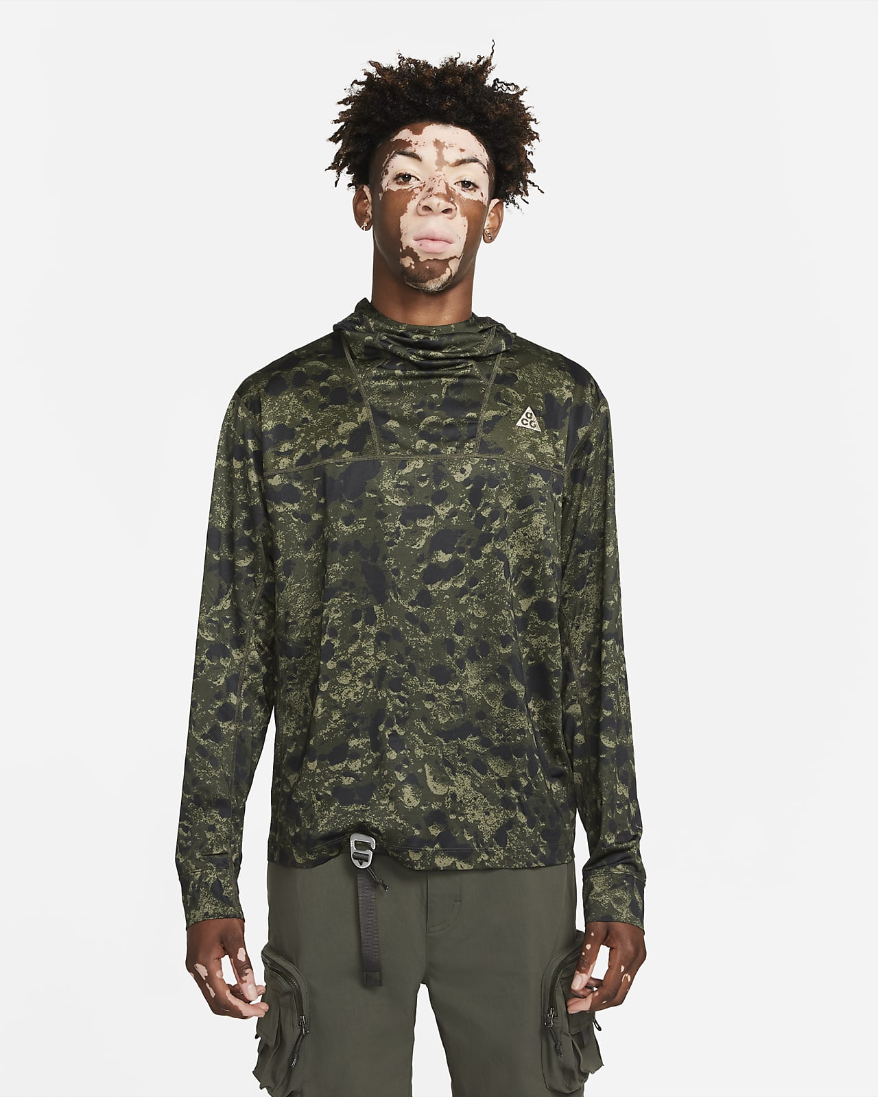 Nike ACG Dri-FIT UV "Lava Tree" Men's Allover Print Long-Sleeve Hoodie
