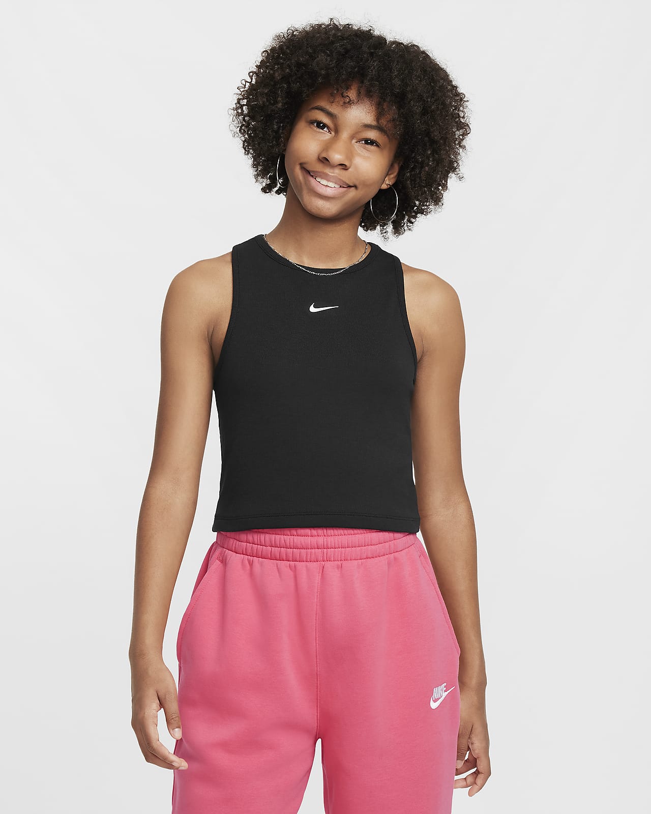 Nike Sportswear Girls' Ribbed Tank Top