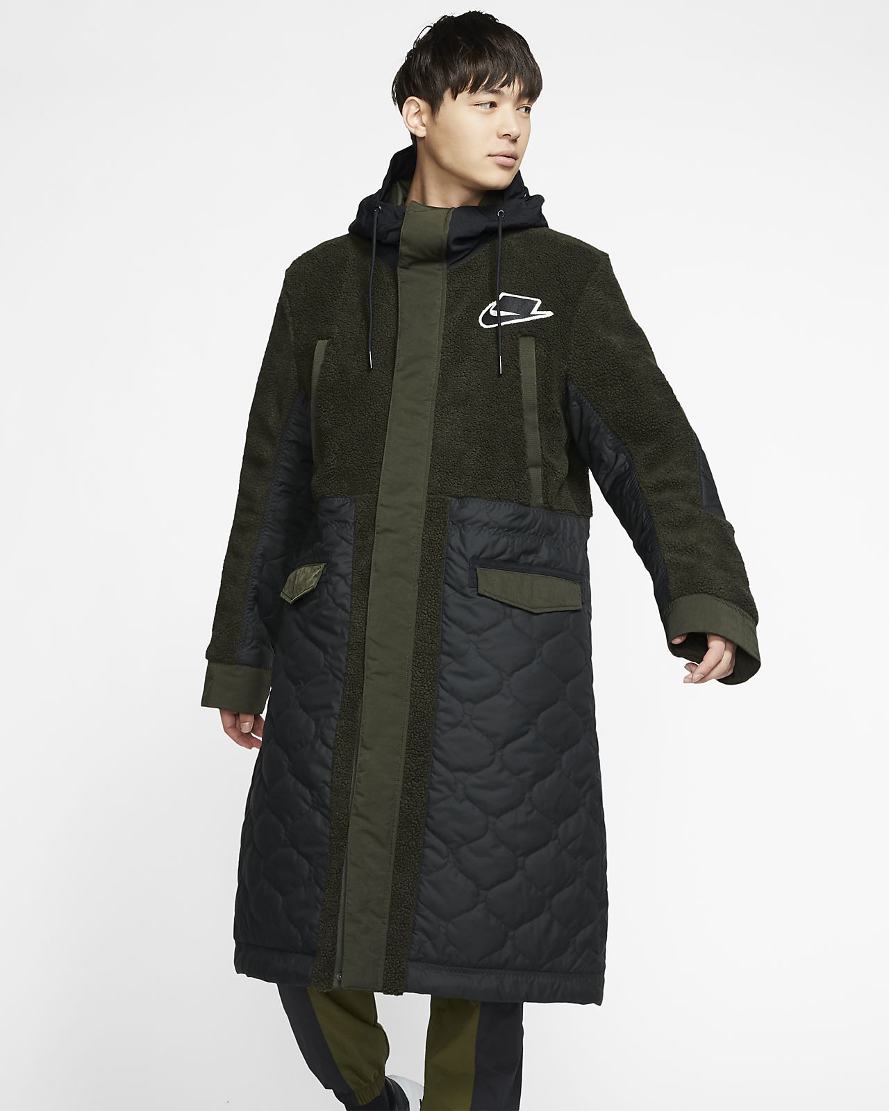 nike sports parka