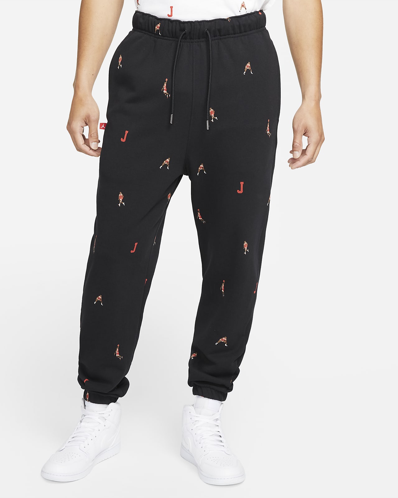 Мужские флисовые брюки с принтом Jordan Essentials