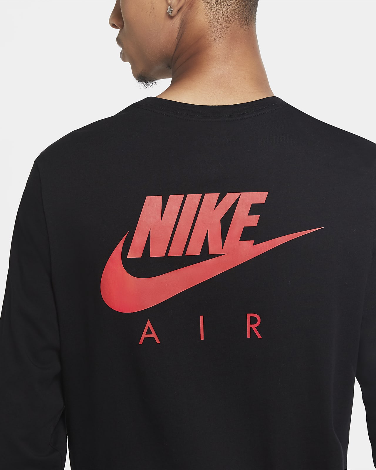 red long sleeve jordan shirt