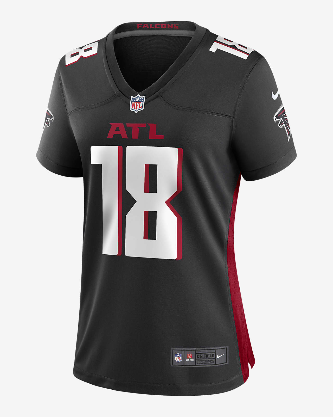 NFL Atlanta Falcons (Calvin Ridley) Women's Game Football Jersey