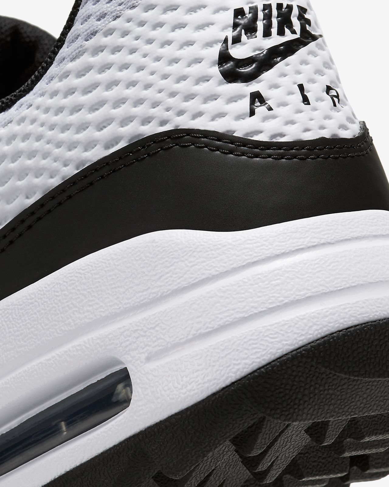 nike air max 1 dames zwart wit