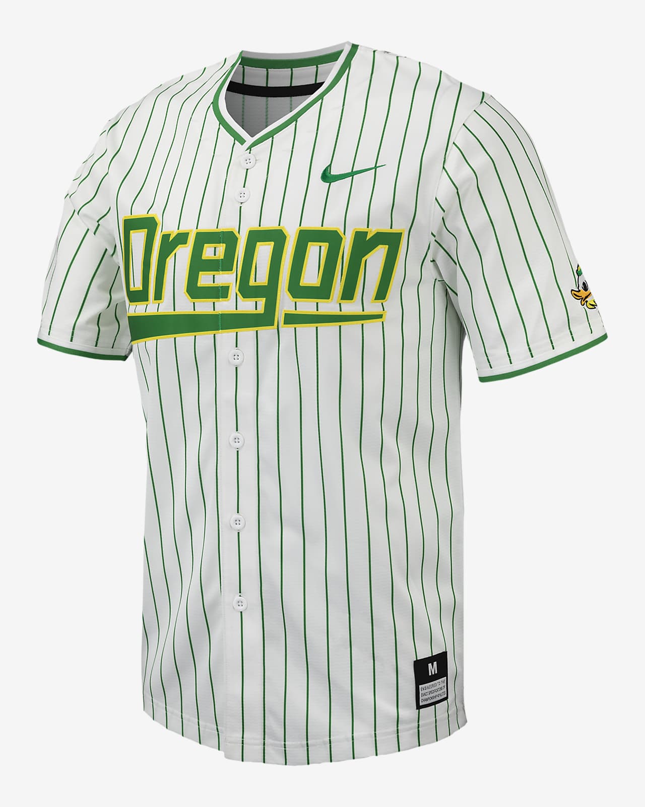 Oregon Men's Nike College Replica Baseball Jersey