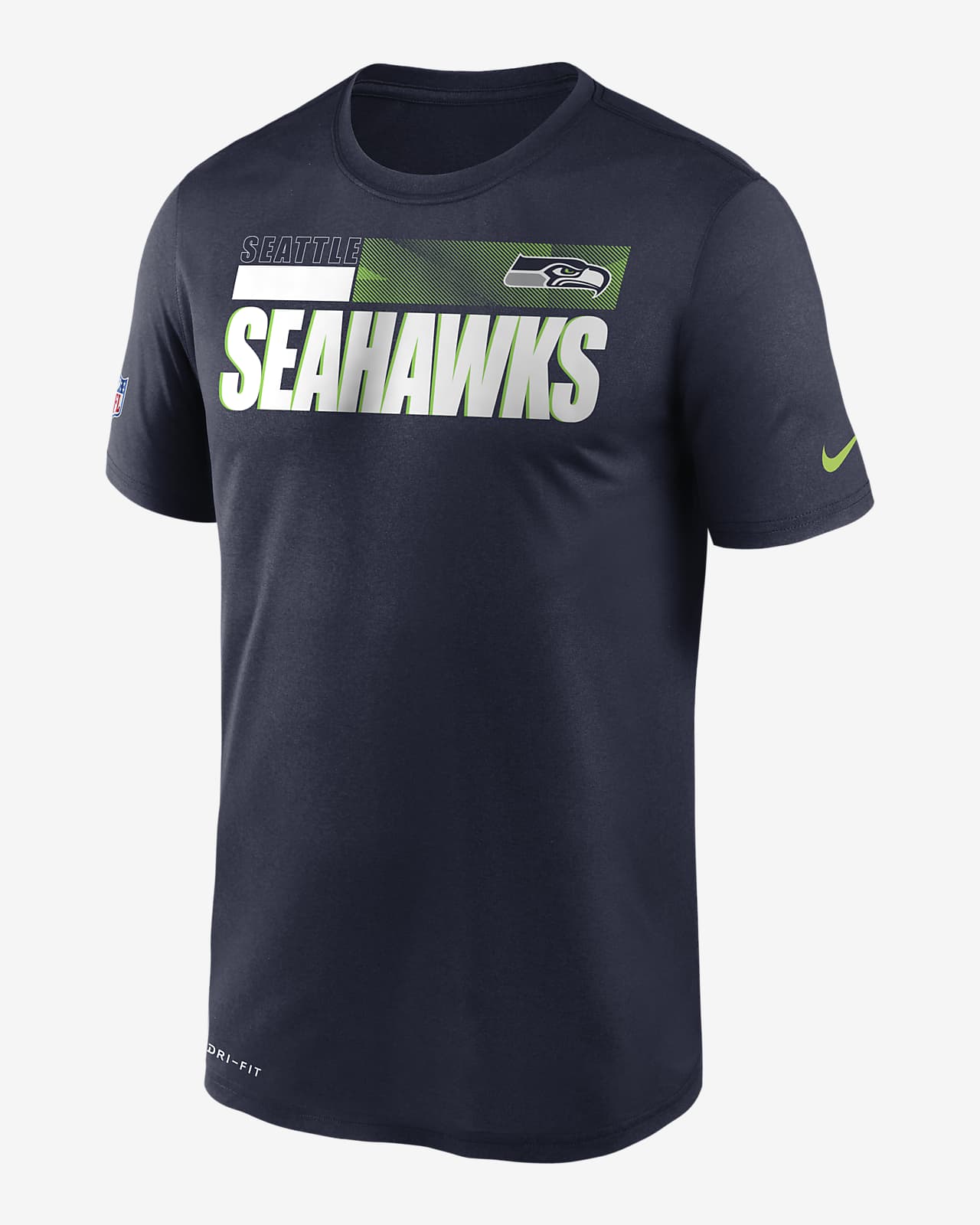 Tee-shirt Nike Dri-FIT Team Name Legend Sideline (NFL Seattle Seahawks) pour Homme