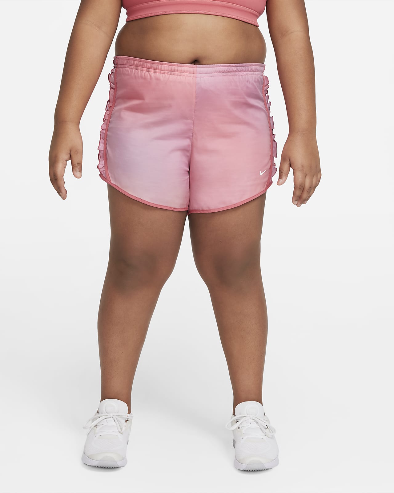 Nike Dri-FIT Tempo Big Kids' (Girls') Training Shorts (Extended Size)