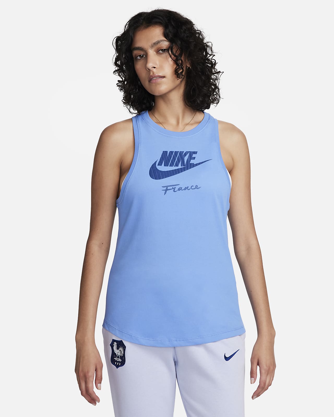 Camiseta de tirantes Nike para mujer FFF