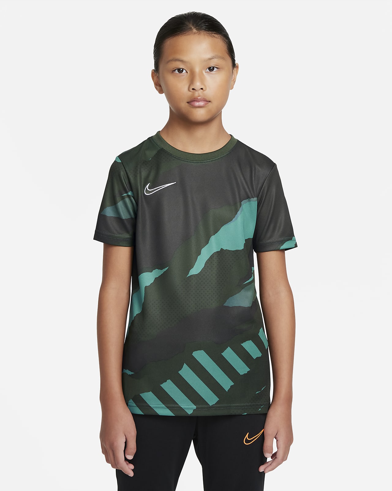 Nike Kısa Kollu Genç Çocuk Futbol Üstü