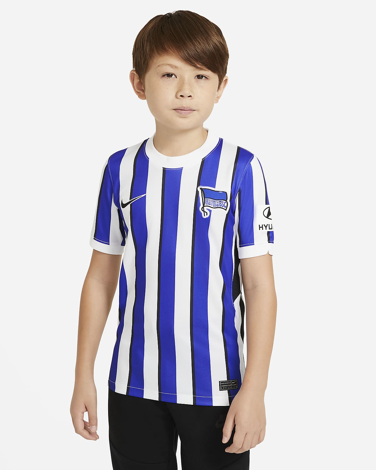 Hertha BSC 2020/21 Stadium Home Older Kids' Football Shirt ...
