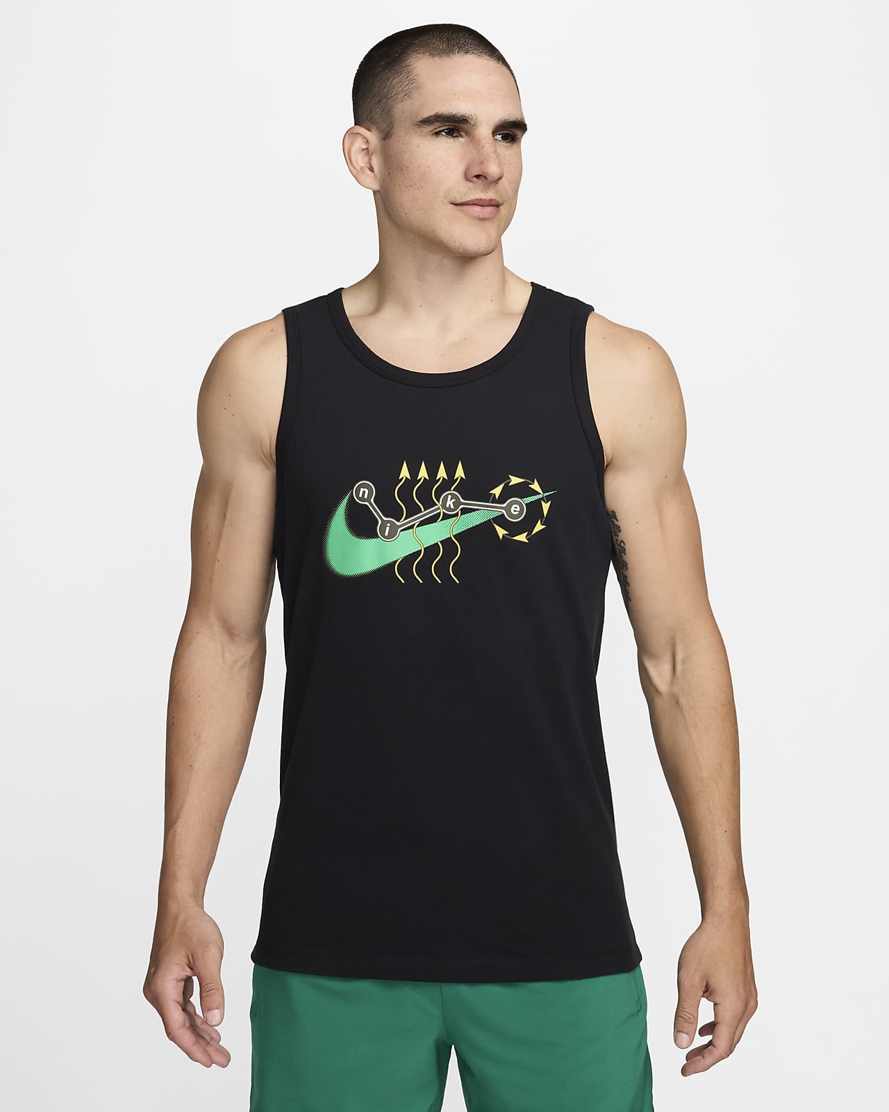 Camiseta de tirantes de fitness Dri-FIT para hombre Nike