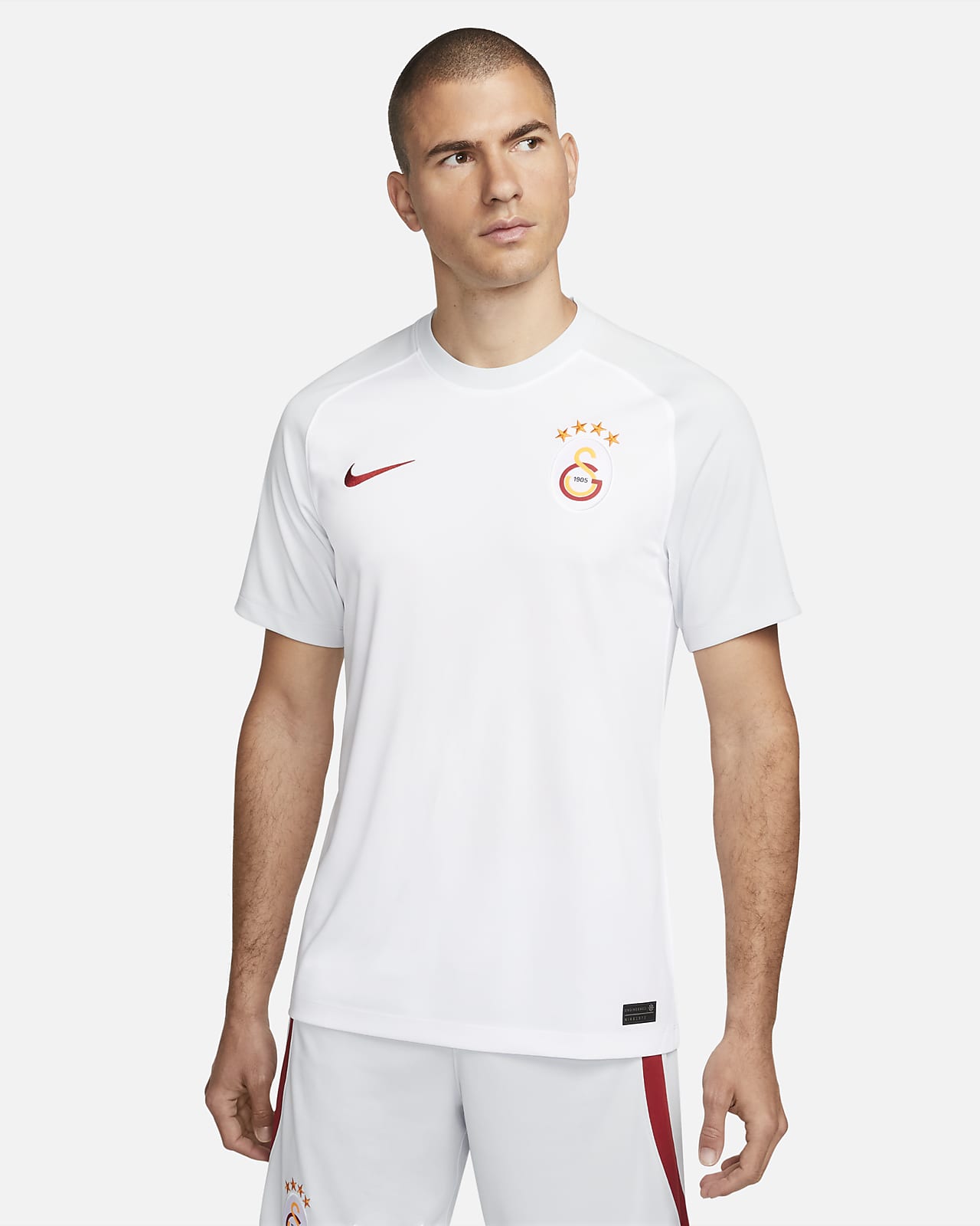 Galatasaray 2023/24 Away Nike Dri-FIT Kurzarm-Fußballoberteil für Herren