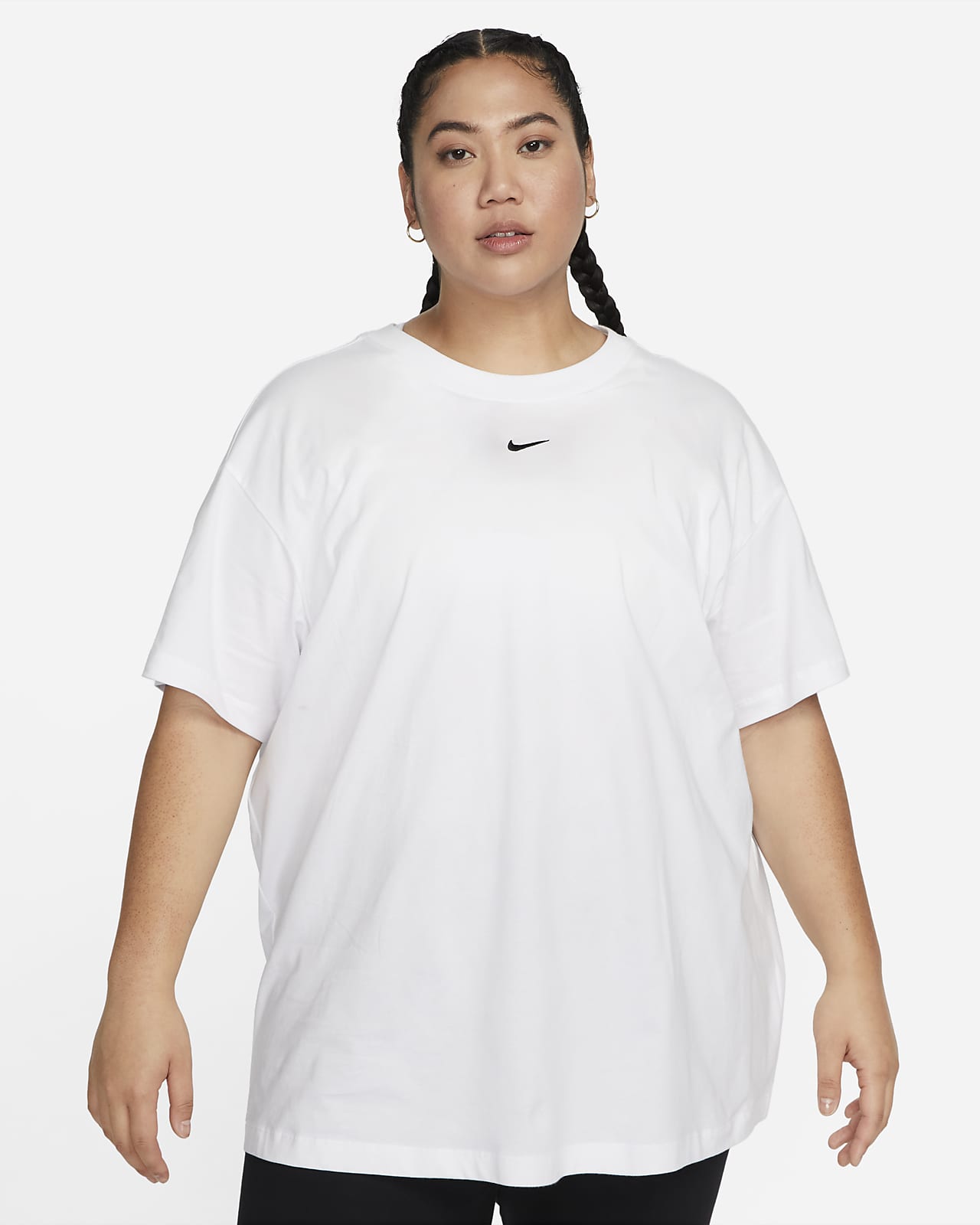 Nike Sportswear Essential Longsleeve für Damen (große Größe)