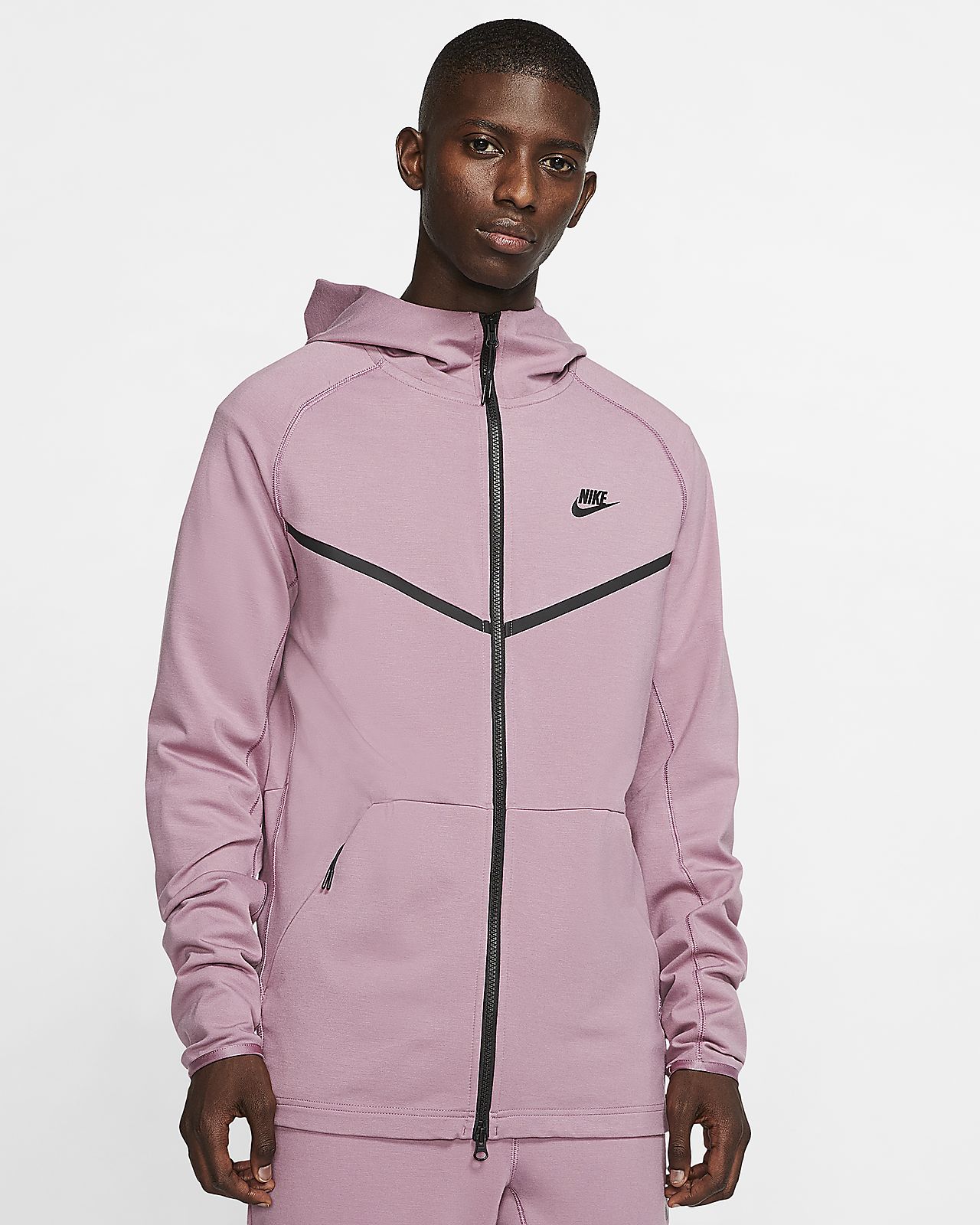 pink nike jacket mens