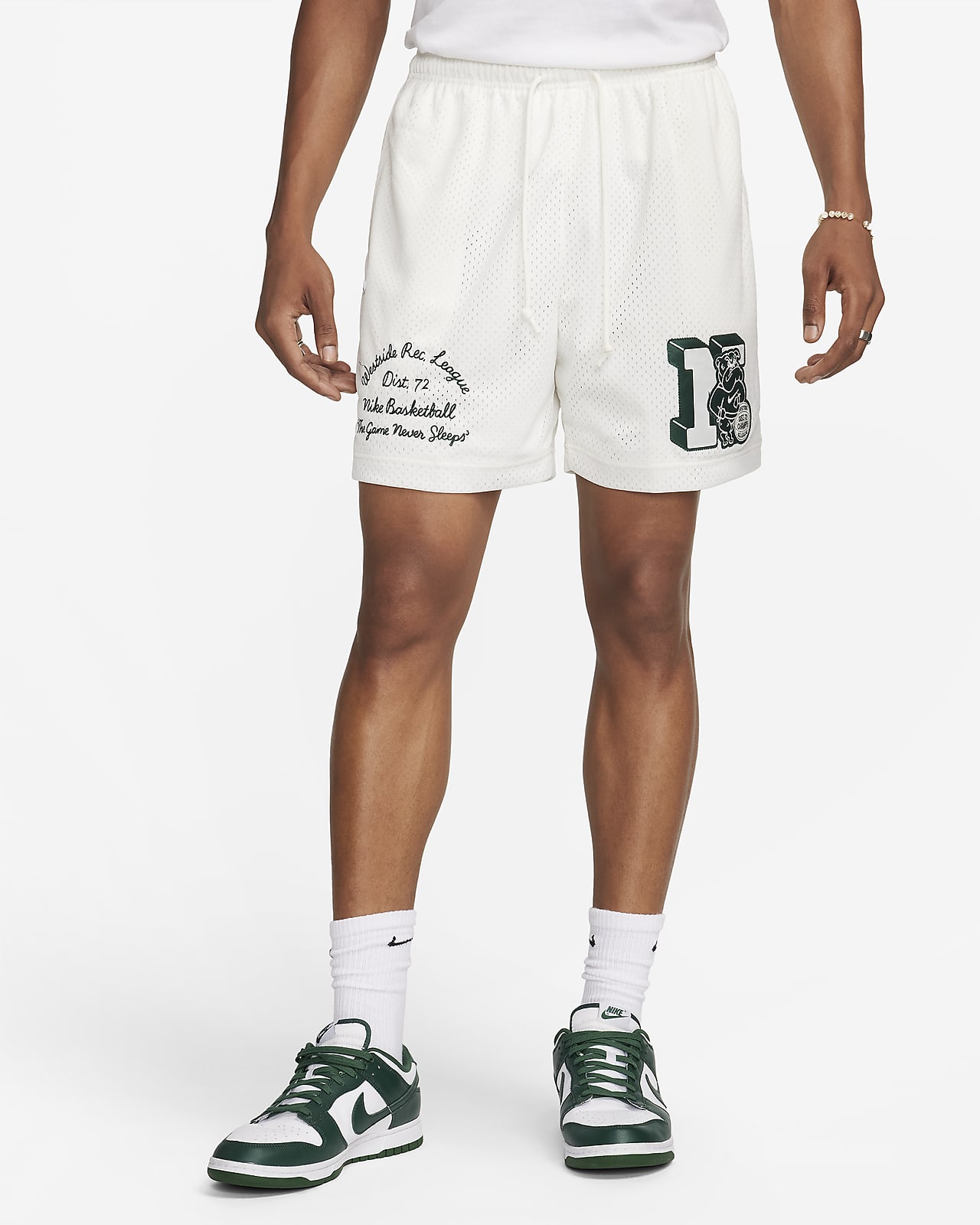 Shorts de malla para hombre Nike Authentics