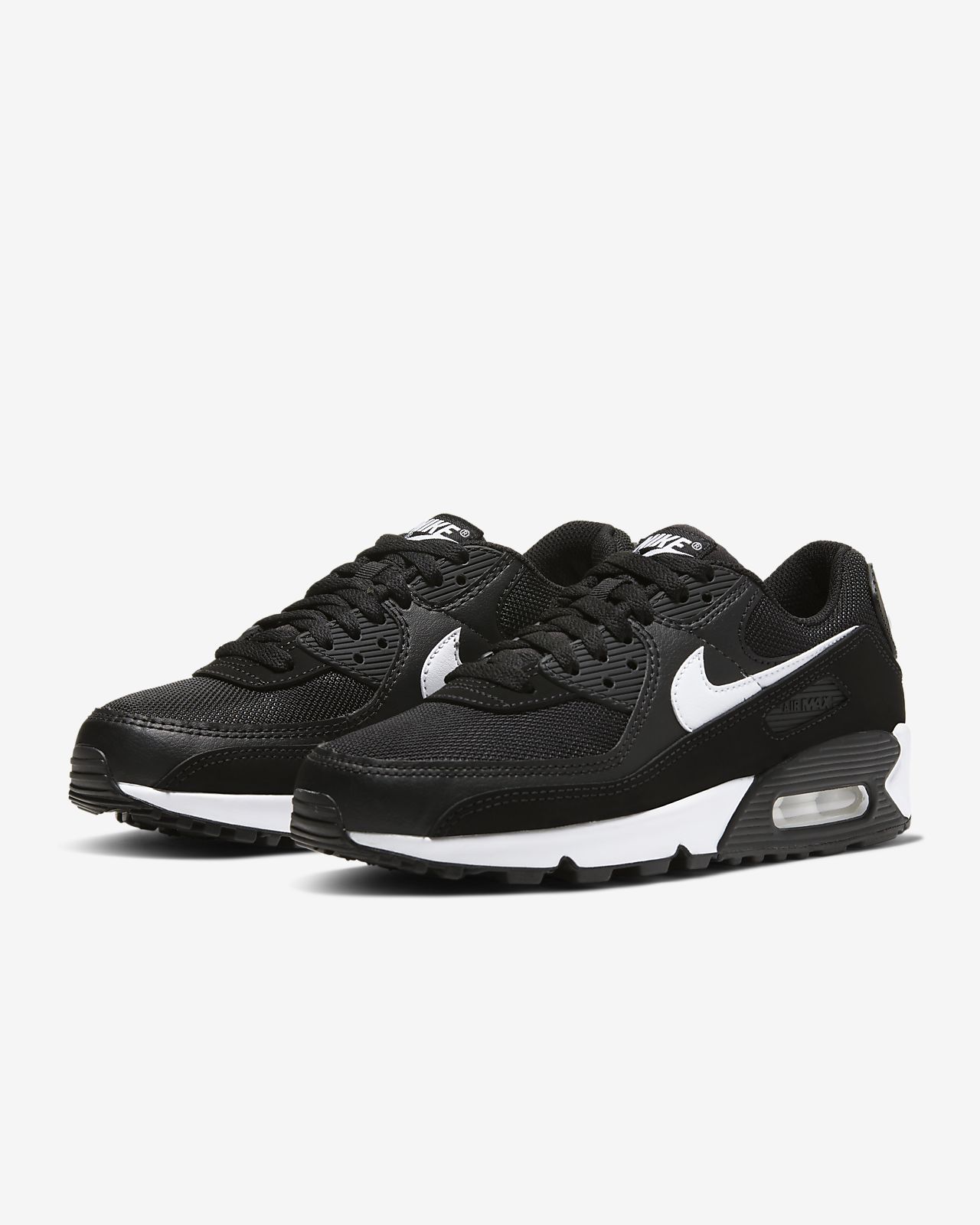 nike air max 90 dames zwart wit