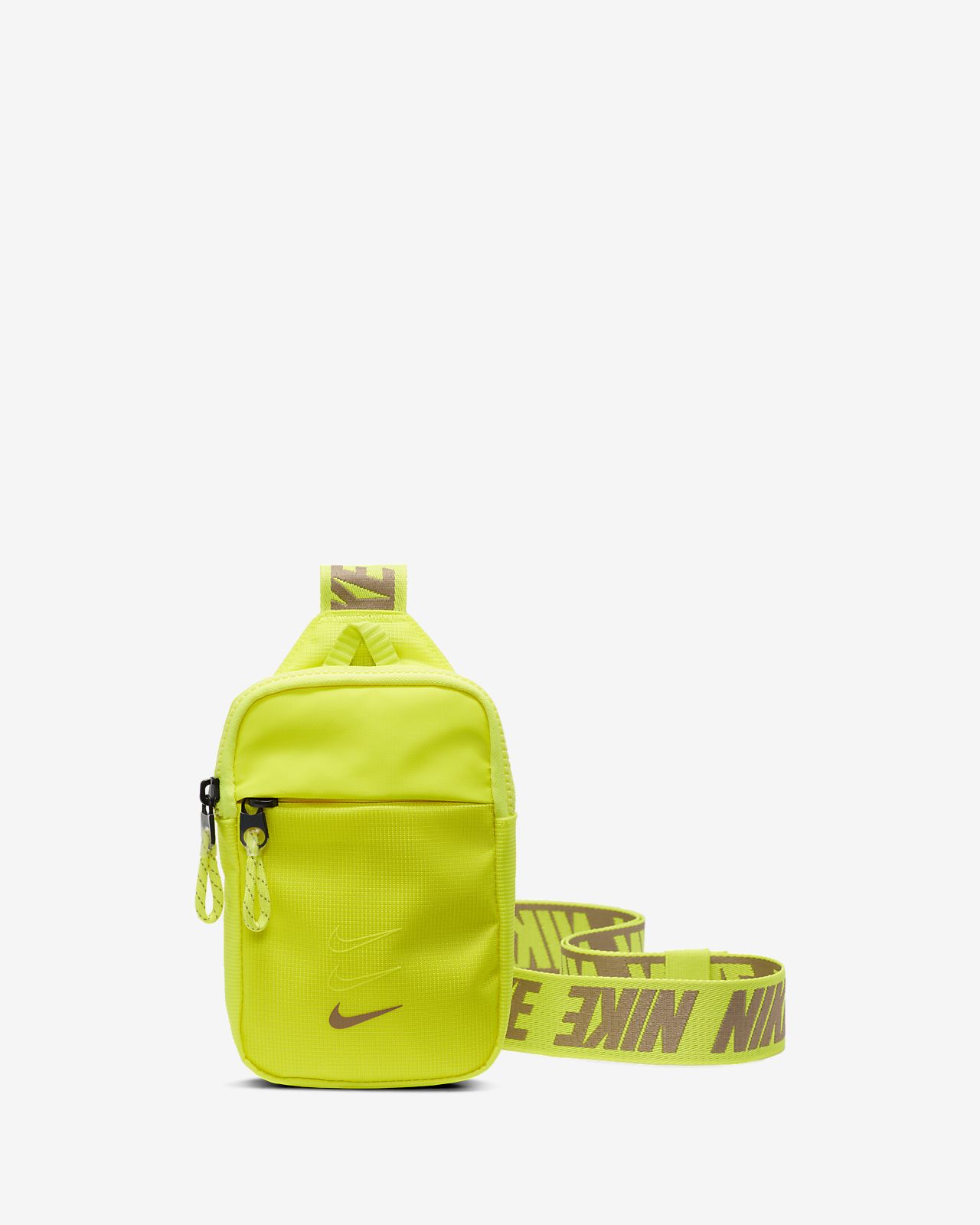 nike neon green bag