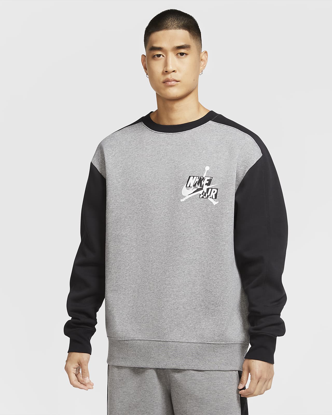 jumpman fleece crew