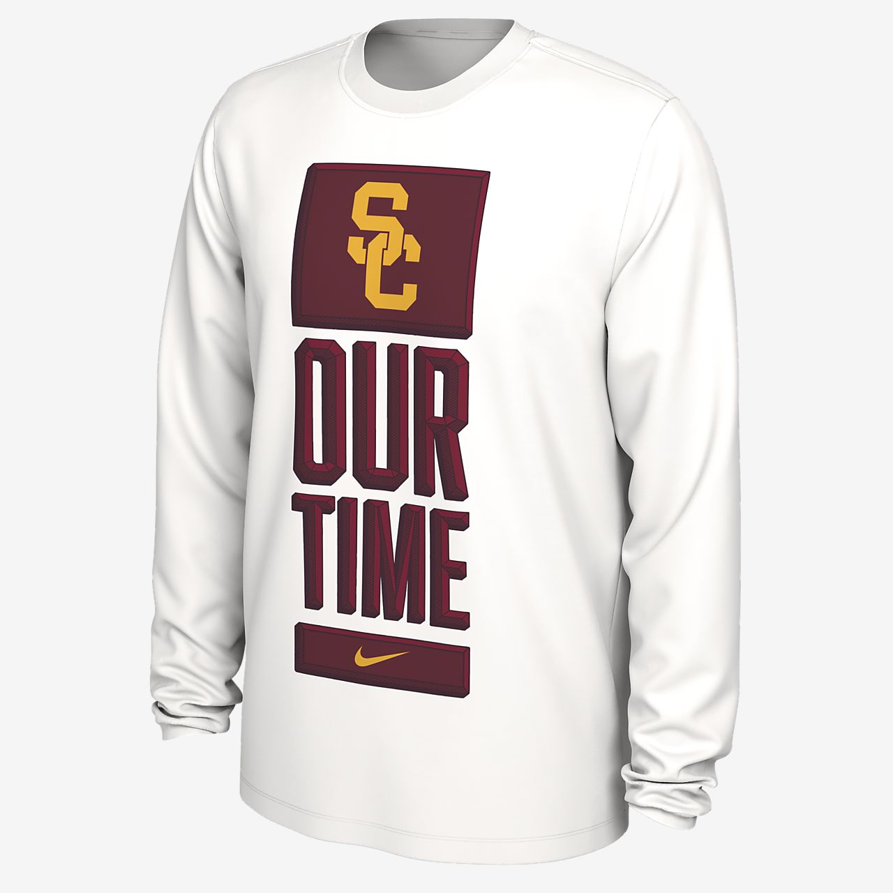 usc nike long sleeve