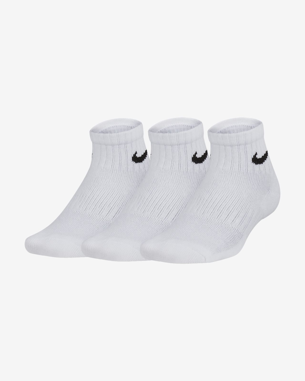 Nike Everyday Older Kids' Cushioned Ankle Socks (3 Pairs). Nike AE