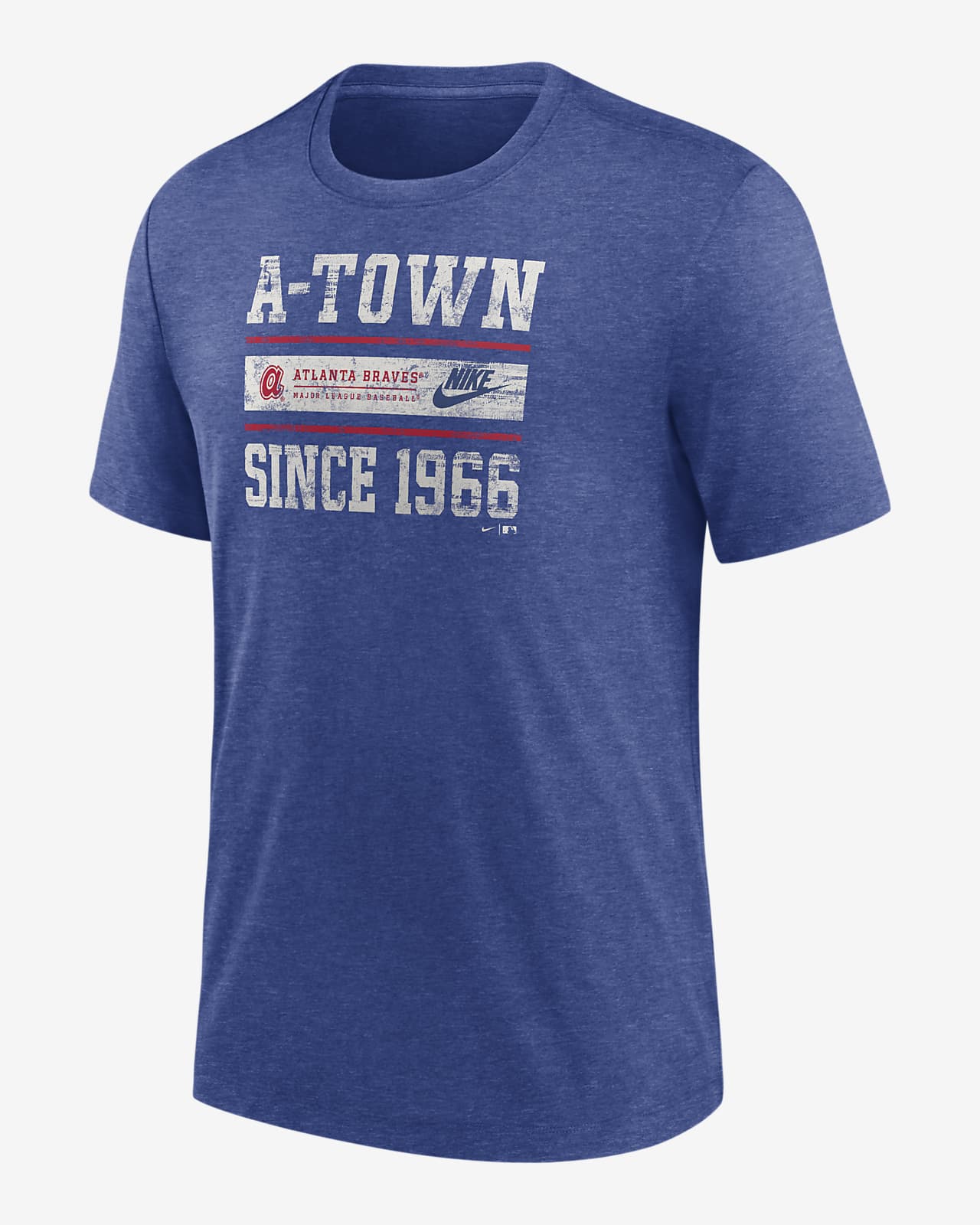 Atlanta Braves Cooperstown Local Stack Men's Nike MLB T-Shirt