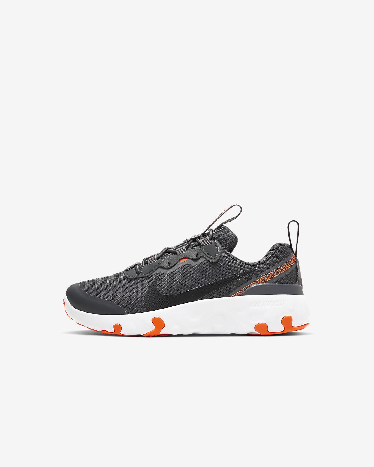 nike react element 270 flyknit bambino nere