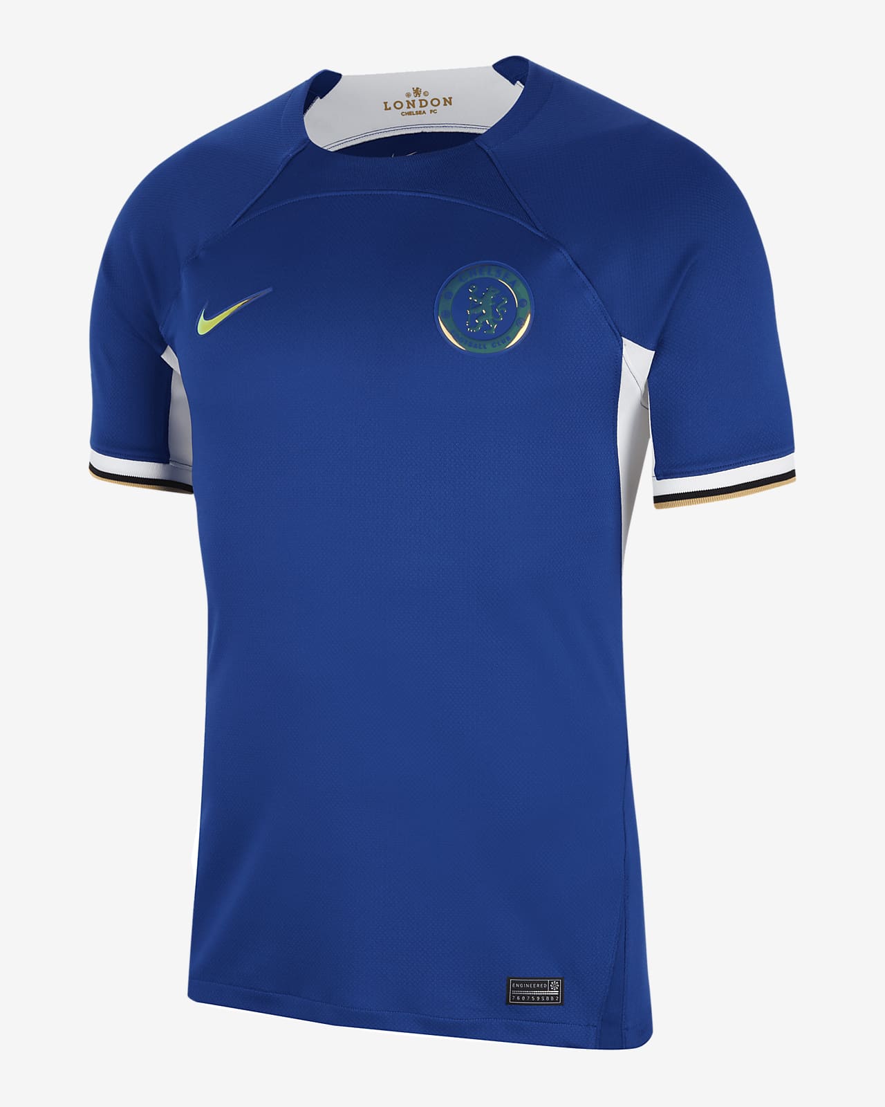 Jersey de fútbol Nike Dri-FIT del Chelsea local 2023/24 Stadium Moisés Caicedo para hombre