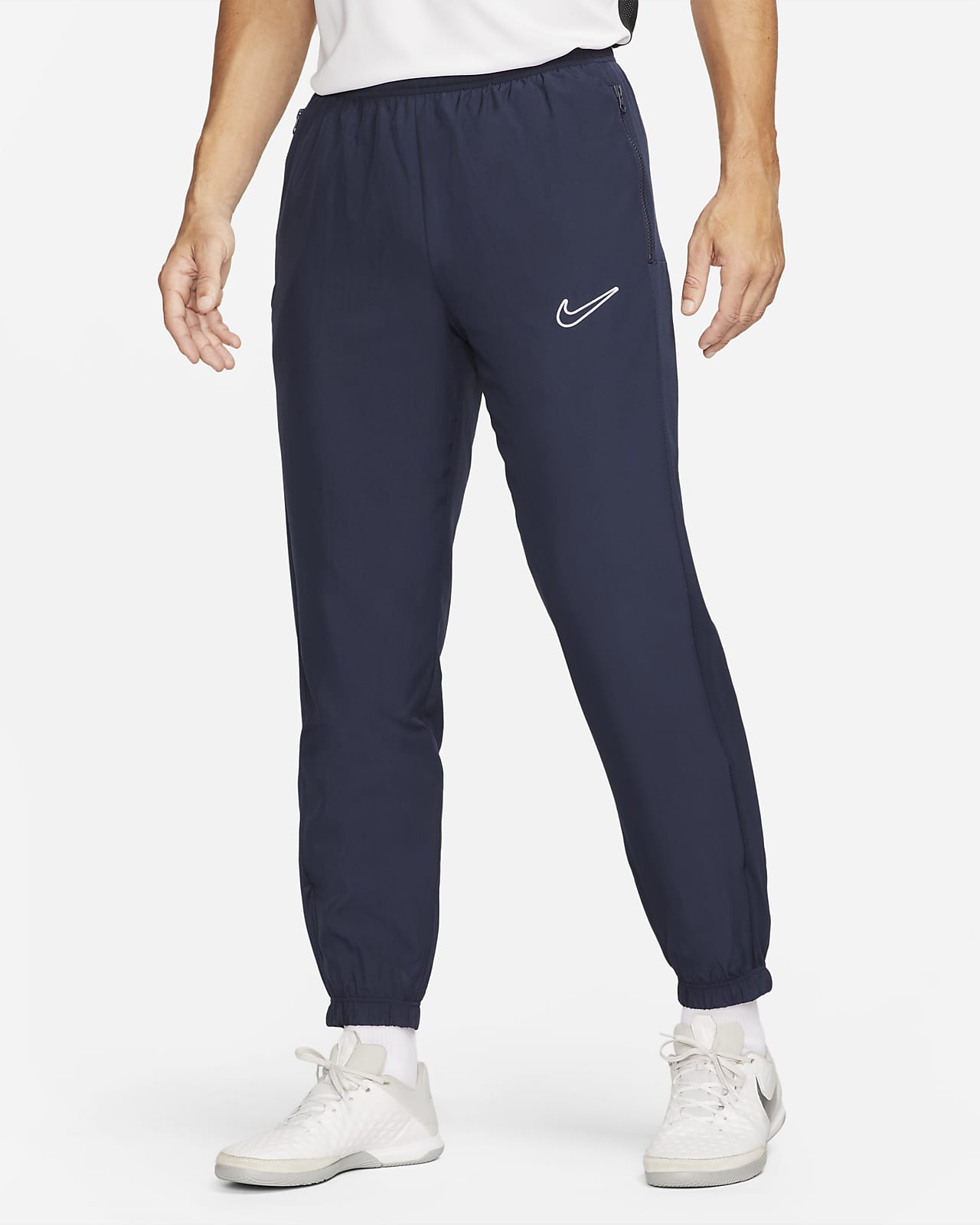 Nike DriFIT Academy Men's Woven Football Tracksuit Bottoms. Nike SG