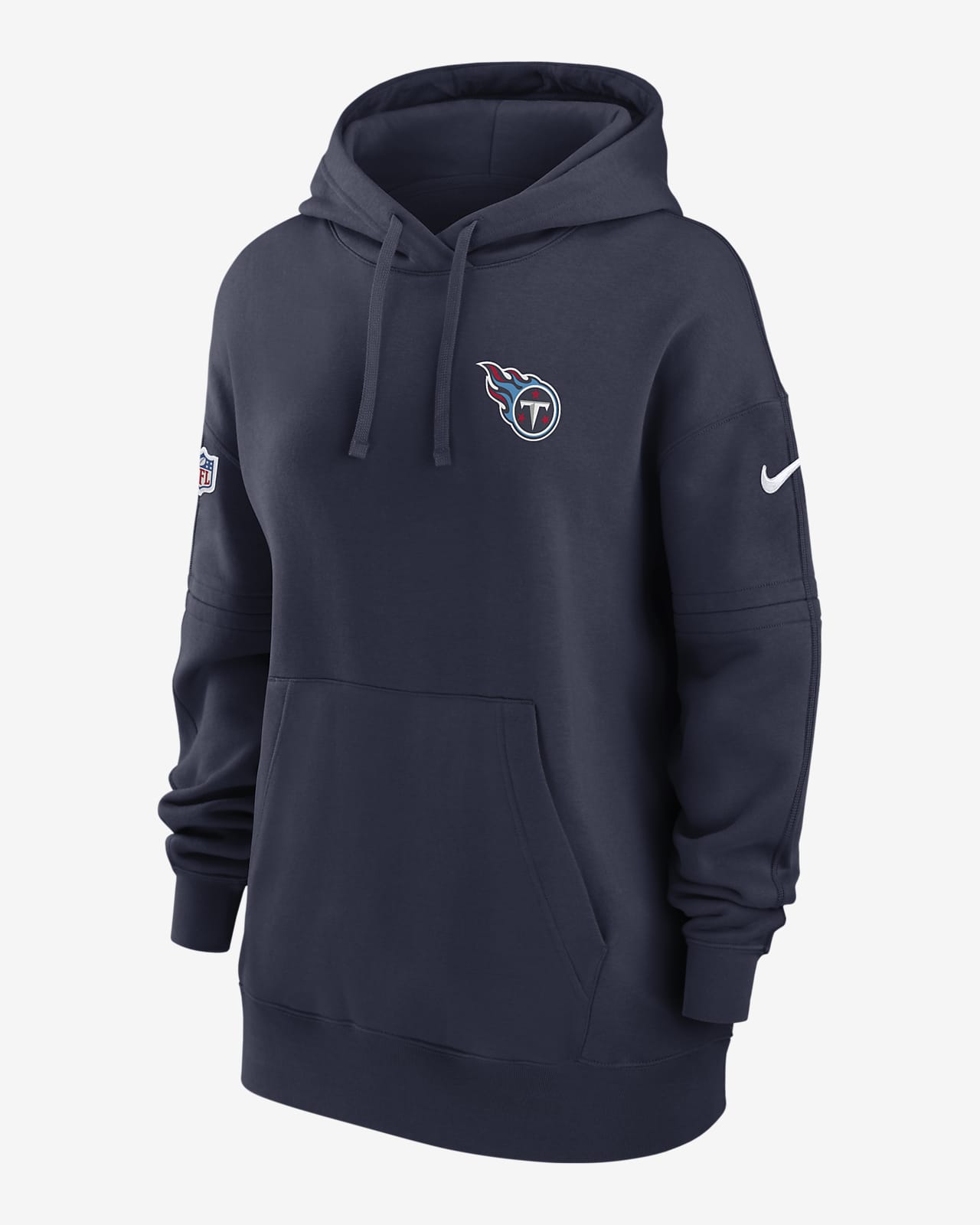 Nike Sideline Club (NFL Tennessee Titans) Women's Pullover Hoodie. Nike.com