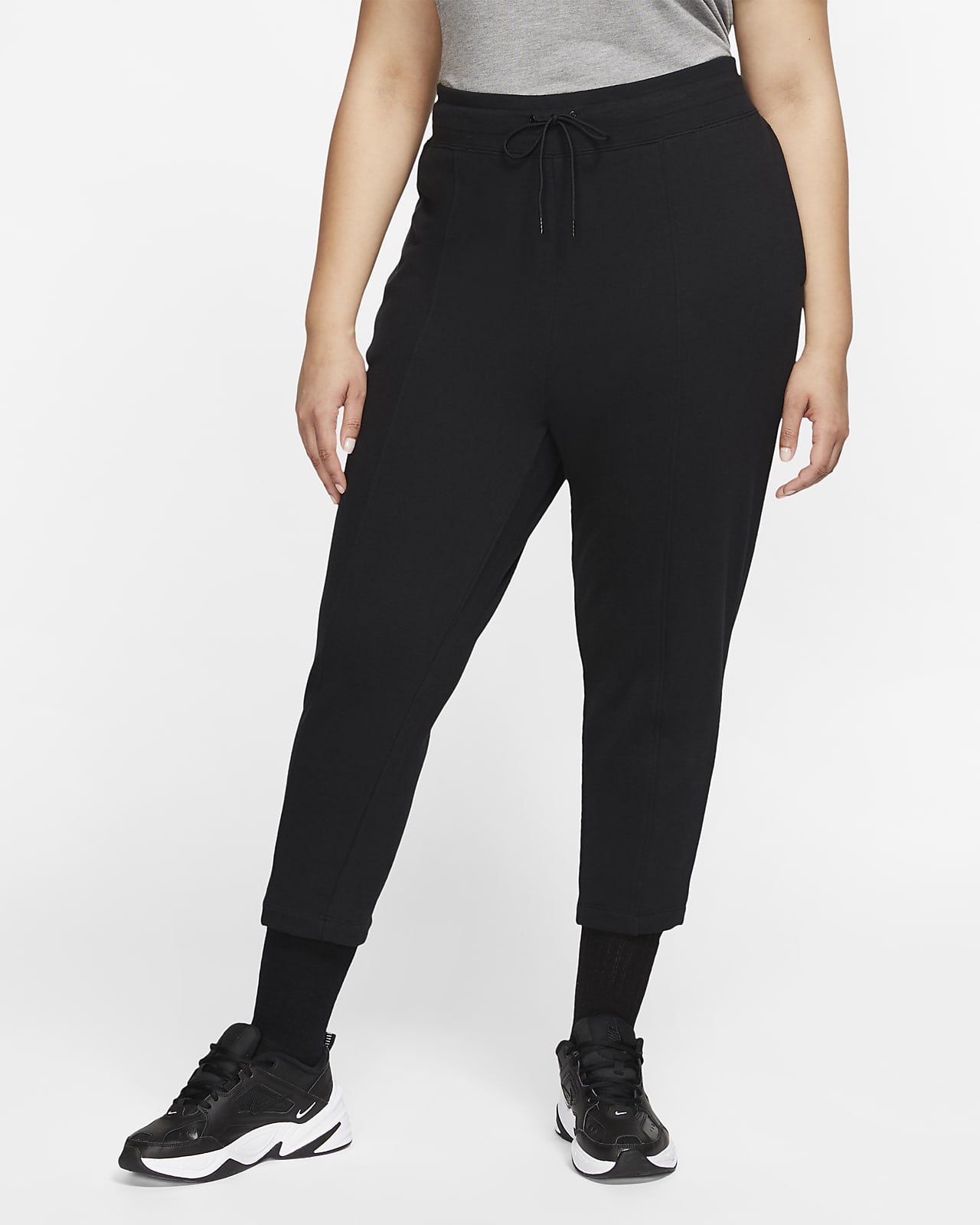 Pantaloni in French Terry Nike Sportswear Swoosh (Plus Size) - Donna