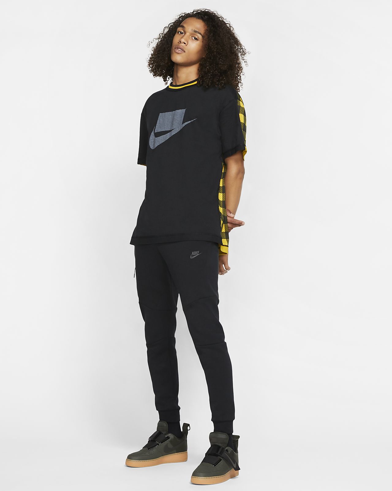 nike nsw nsp top ss mesh