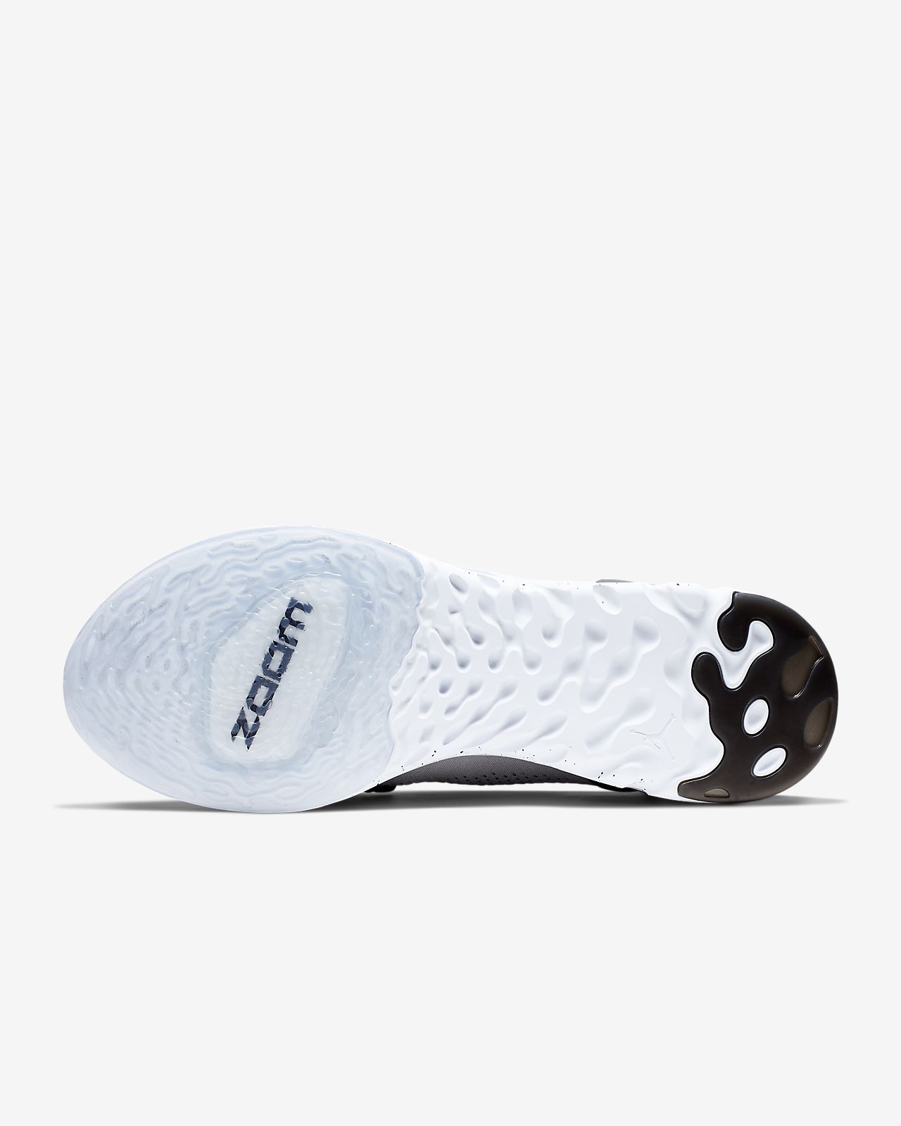 jordan react havoc white black smoke grey