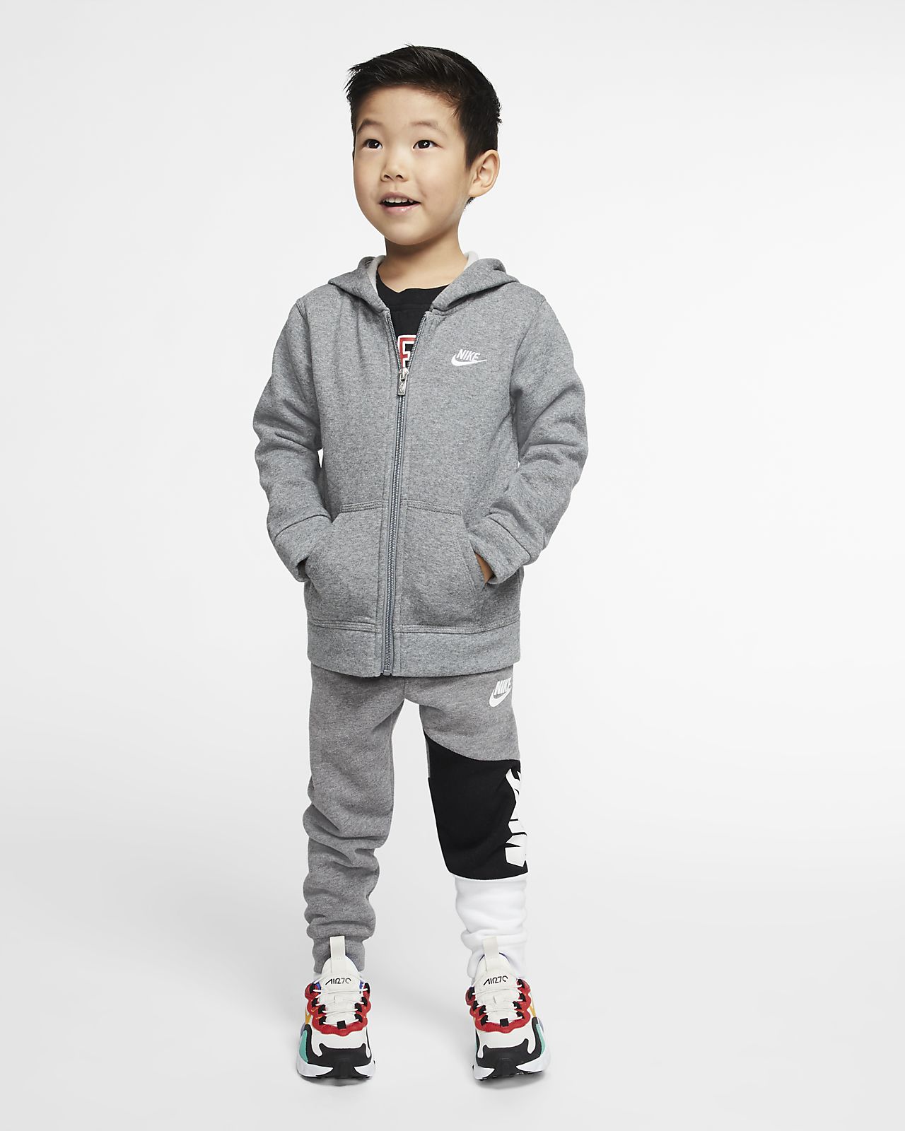 nike sportswear club felpa con cappuccio per bambini nike sportswear club felpa con cappuccio per bambini