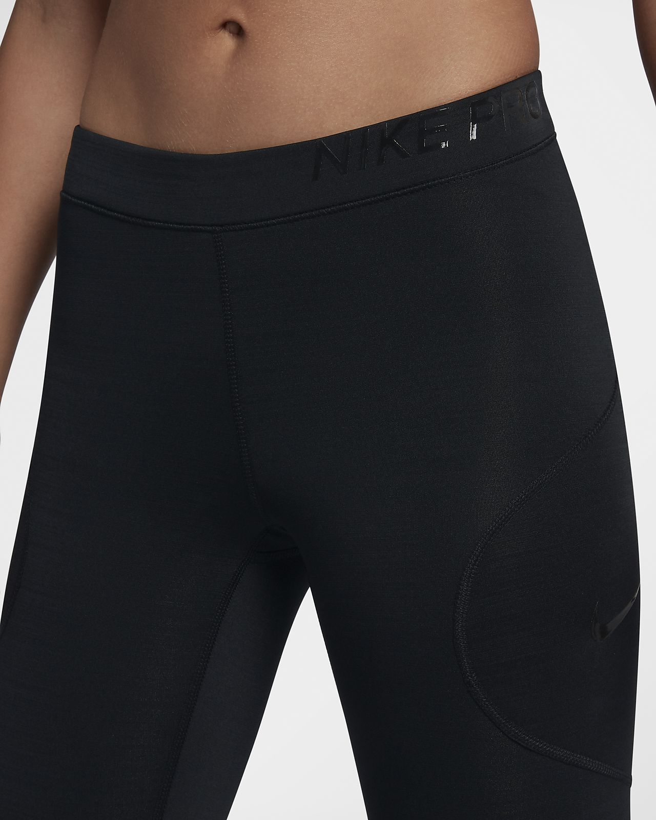 nike pro warm tights junior