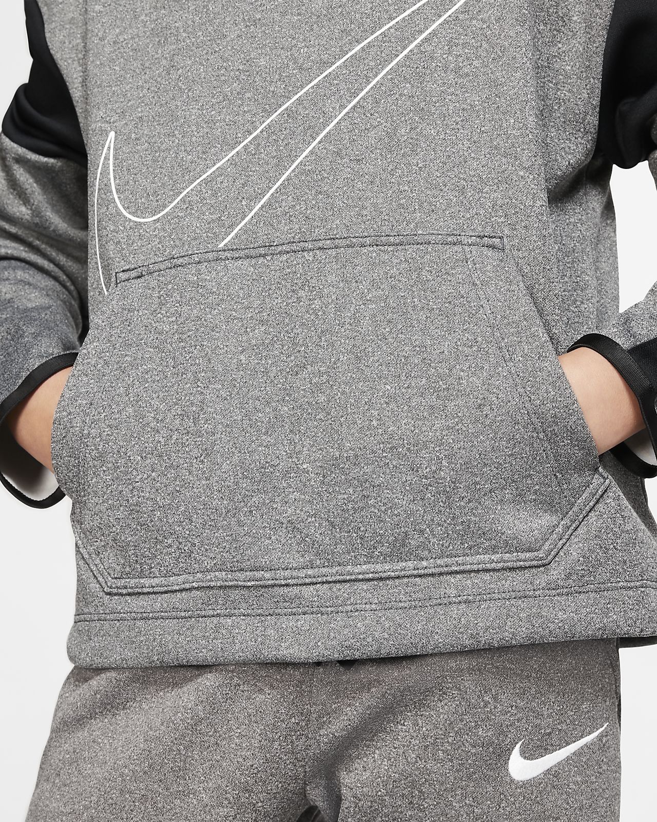 nike therma graphic fleece hoody